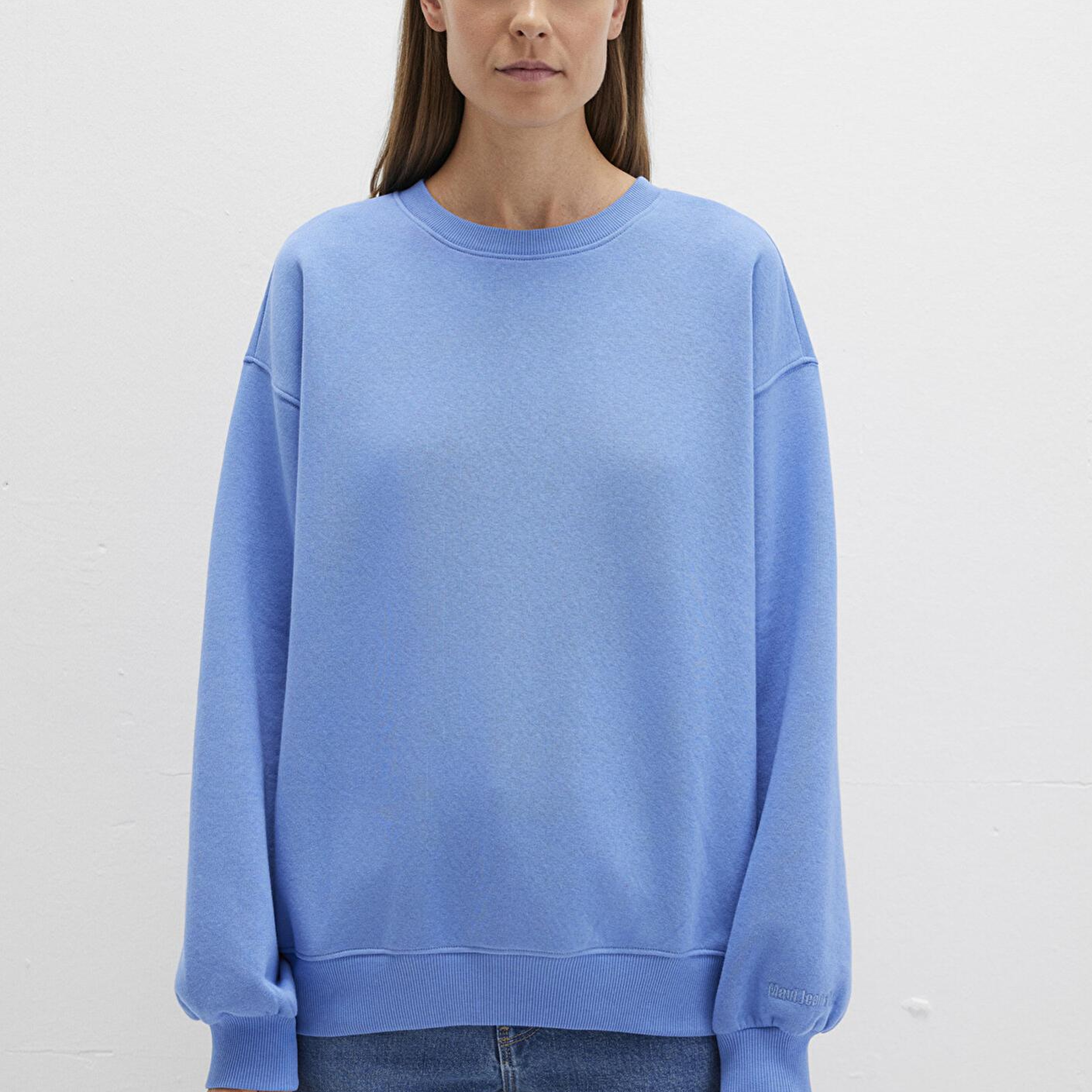 Mavi Bisiklet Yaka Mavi Basic Sweatshirt 1610198-70790