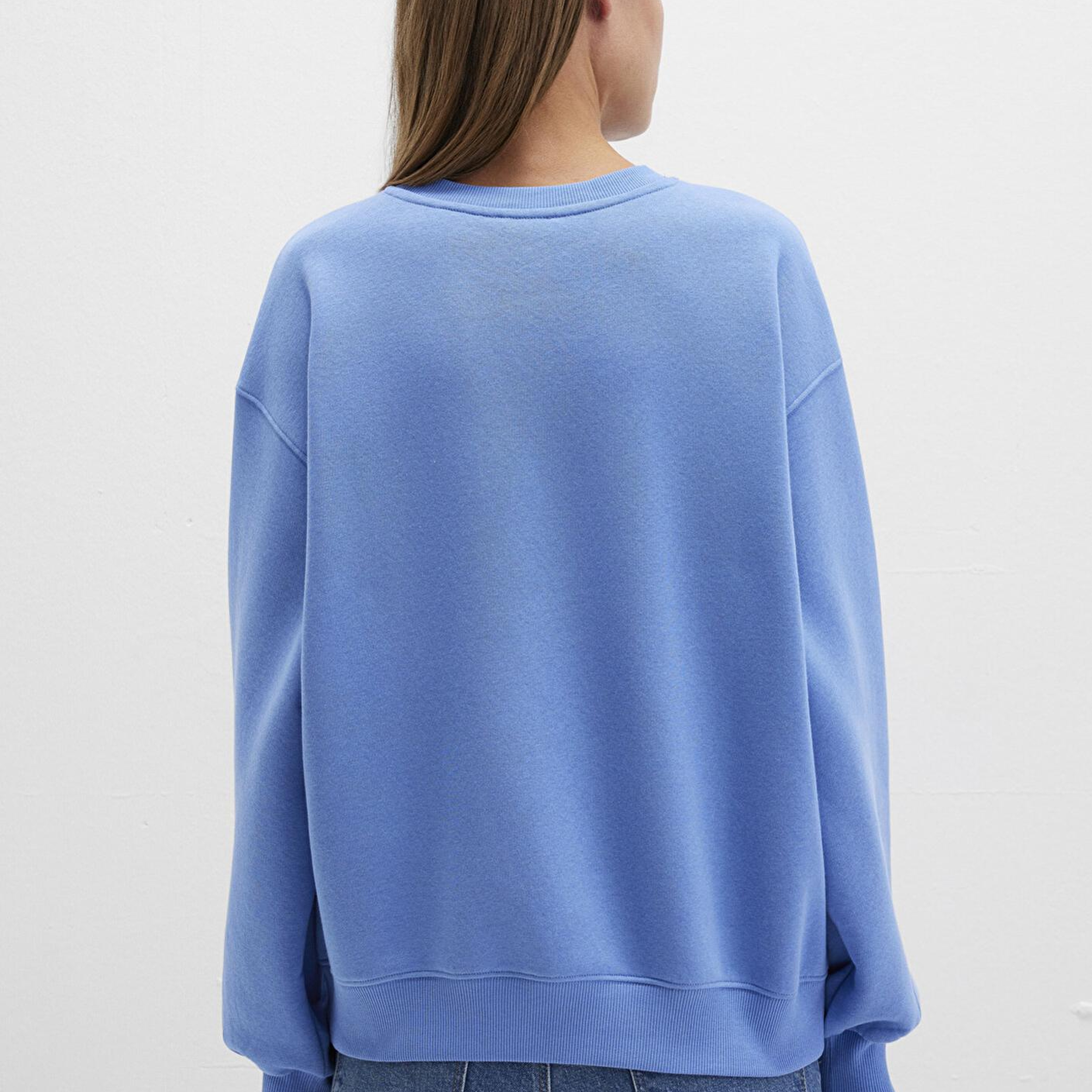 Mavi Bisiklet Yaka Mavi Basic Sweatshirt 1610198-70790