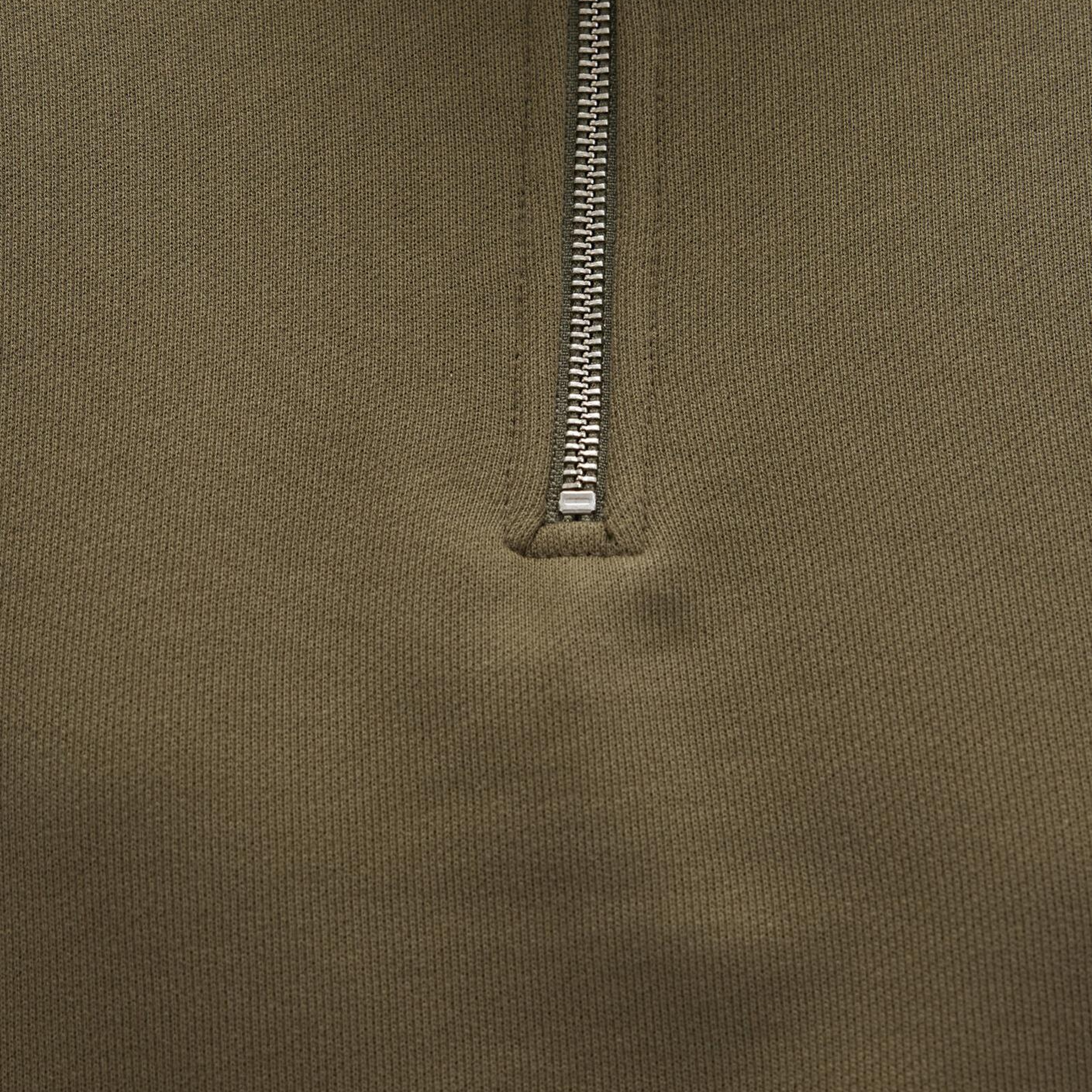 Mavi Yarı Fermuarlı Haki Sweatshirt 1S10391-71589