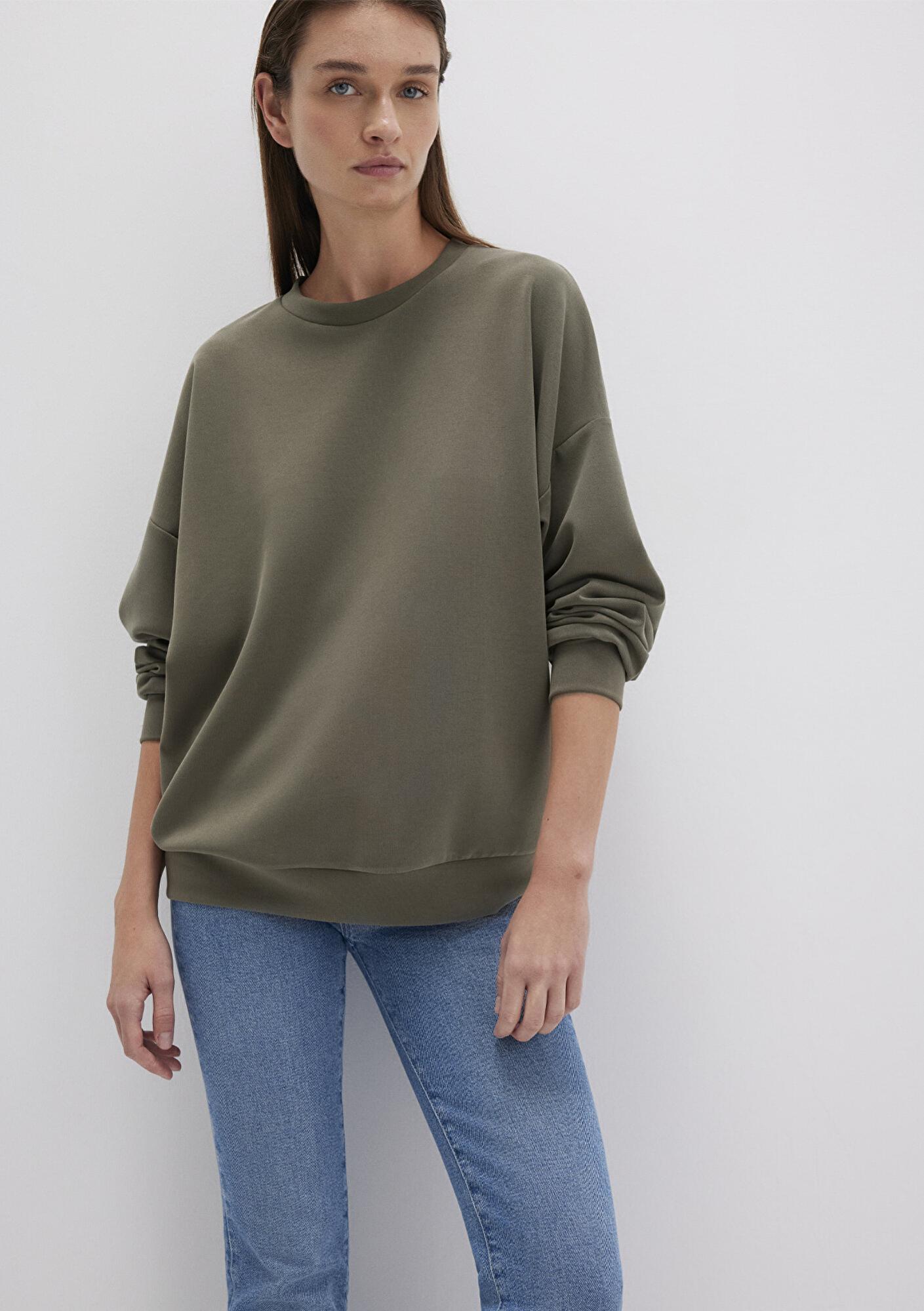 Mavi Lux Touch (TENCEL™) Modal Yeşil Sweatshirt 168837-87538