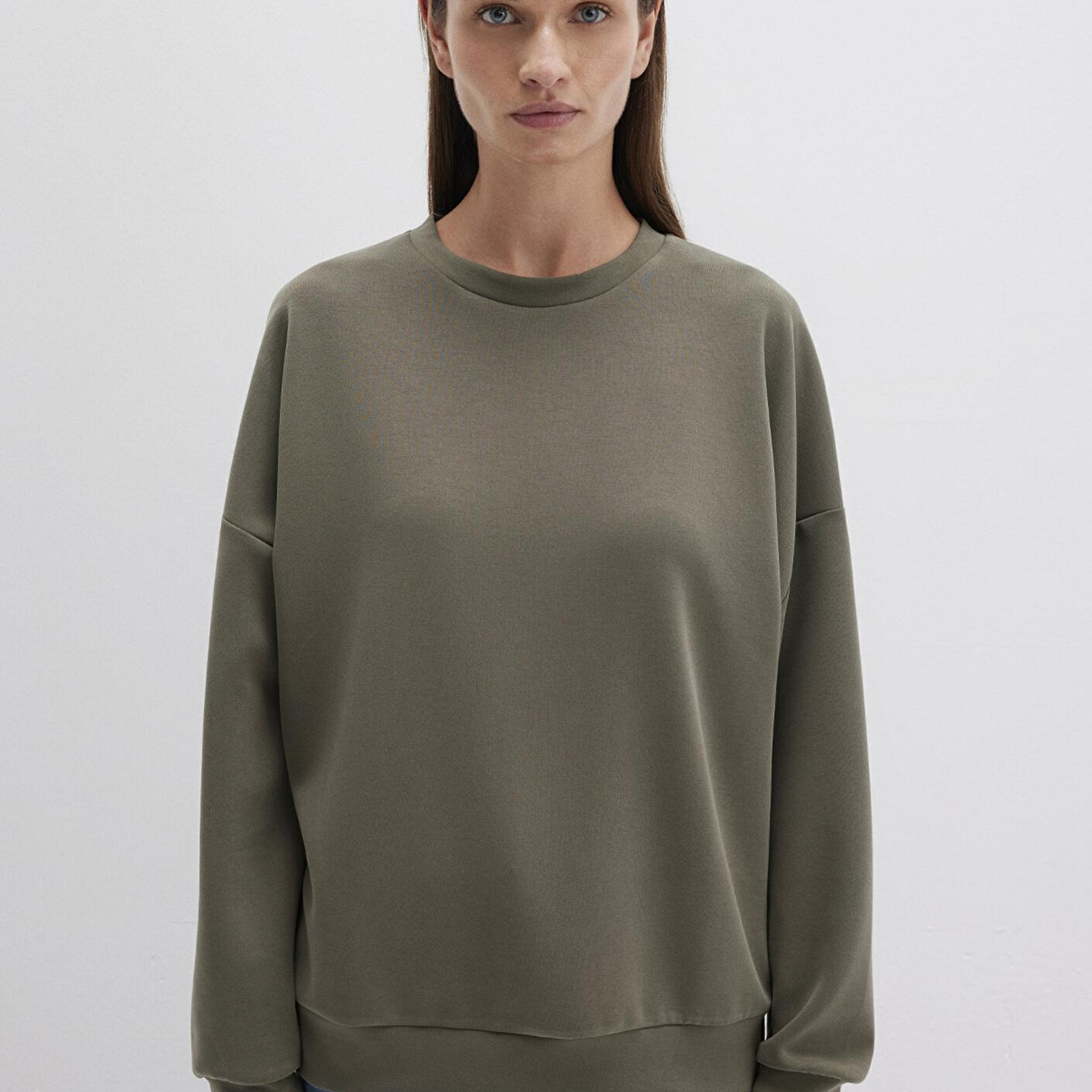 Mavi Lux Touch (TENCEL™) Modal Yeşil Sweatshirt 168837-87538