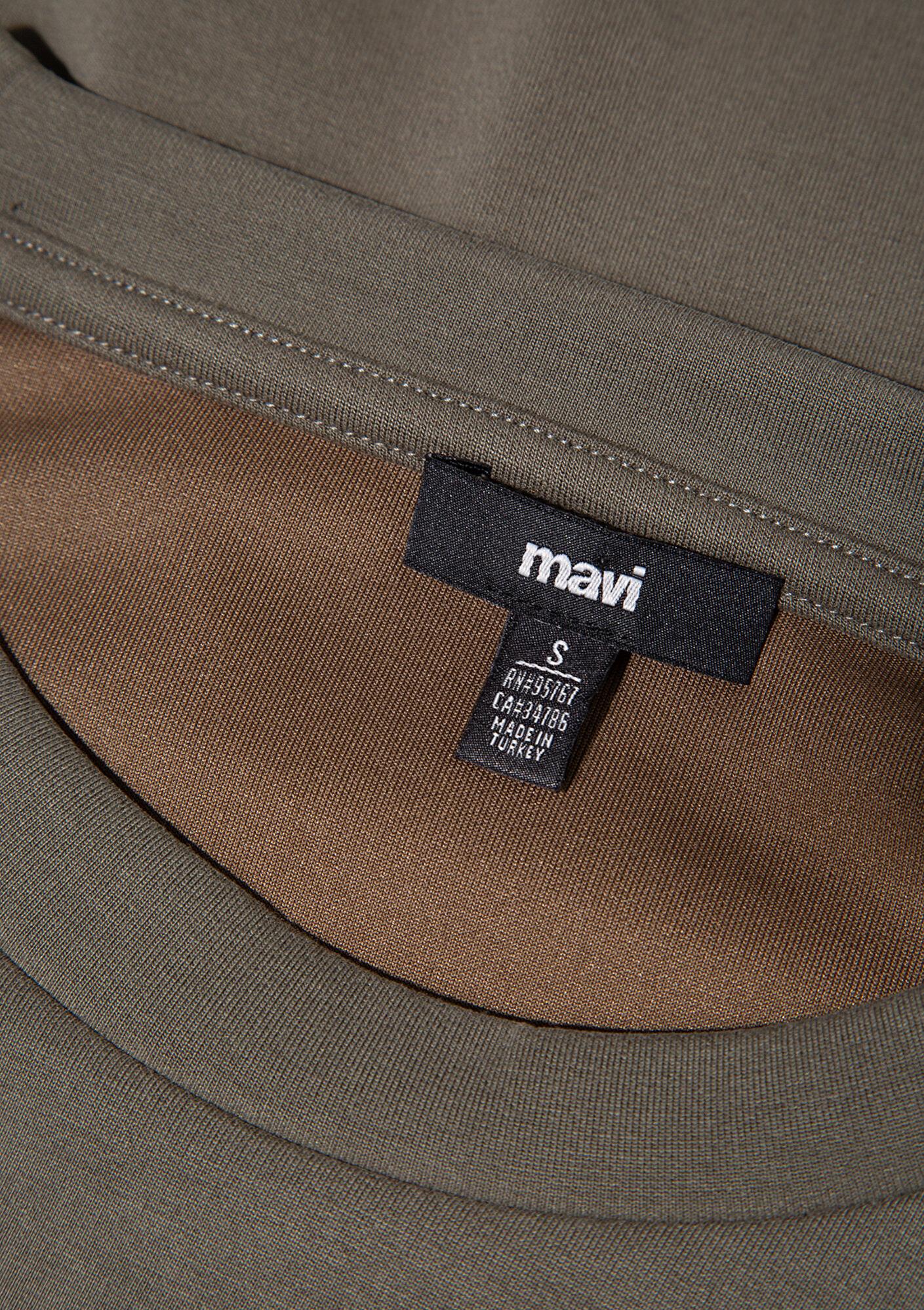 Mavi Lux Touch (TENCEL™) Modal Yeşil Sweatshirt 168837-87538