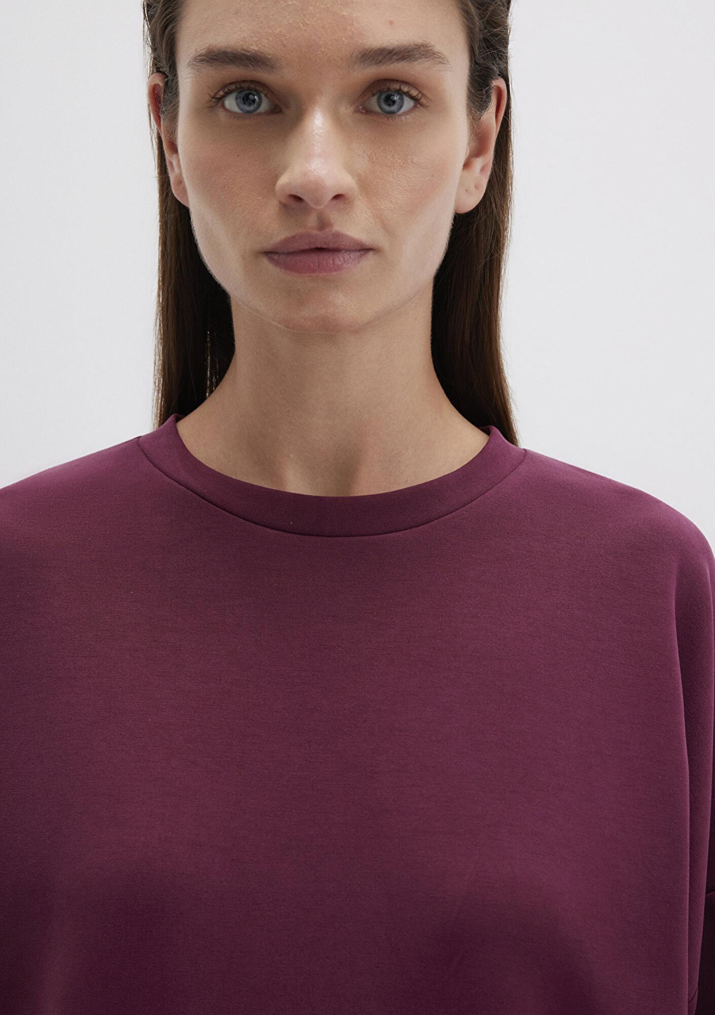 Mavi Lux Touch (TENCEL™) Modal Bordo Sweatshirt 168837-70426