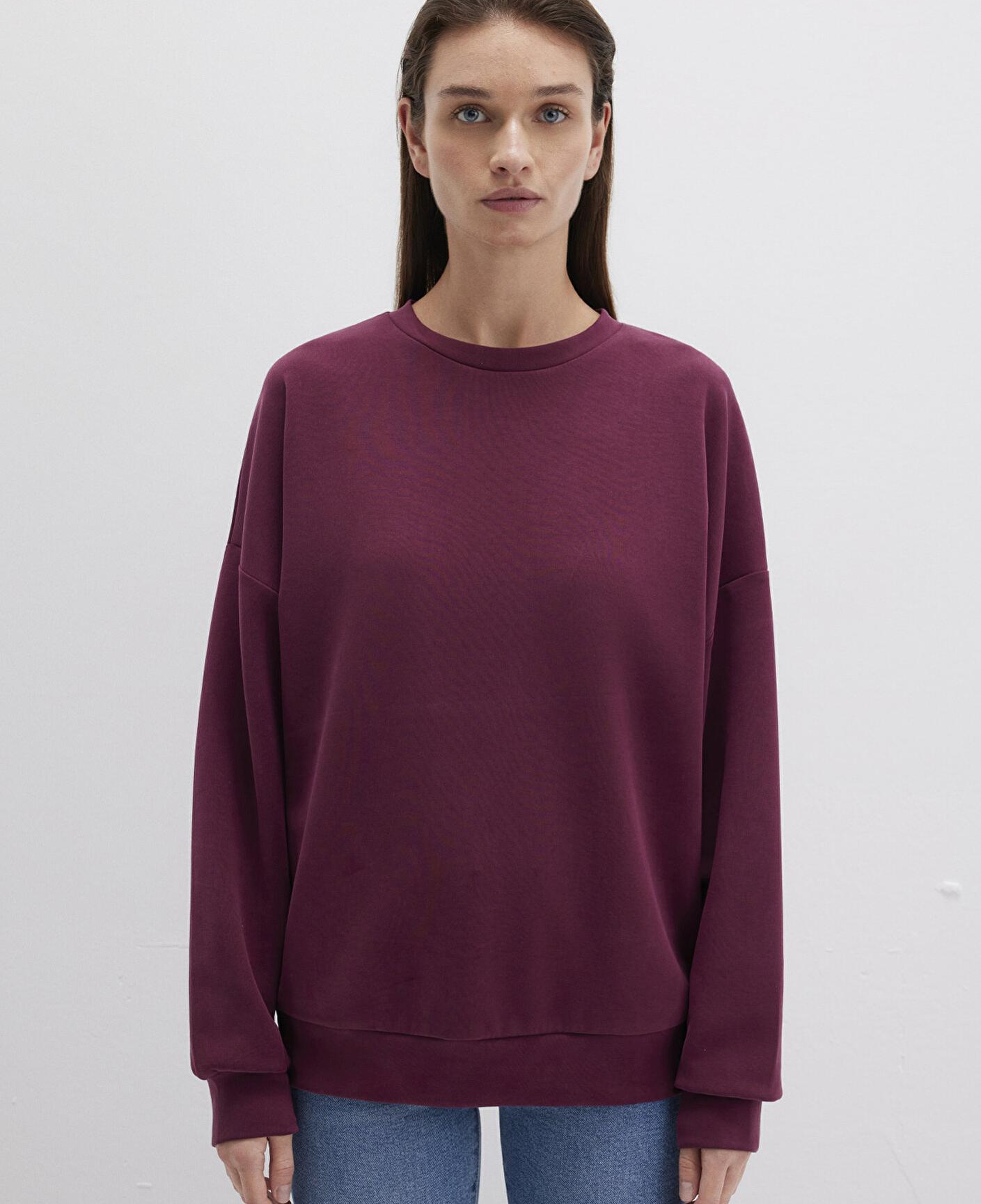 Mavi Lux Touch (TENCEL™) Modal Bordo Sweatshirt 168837-70426