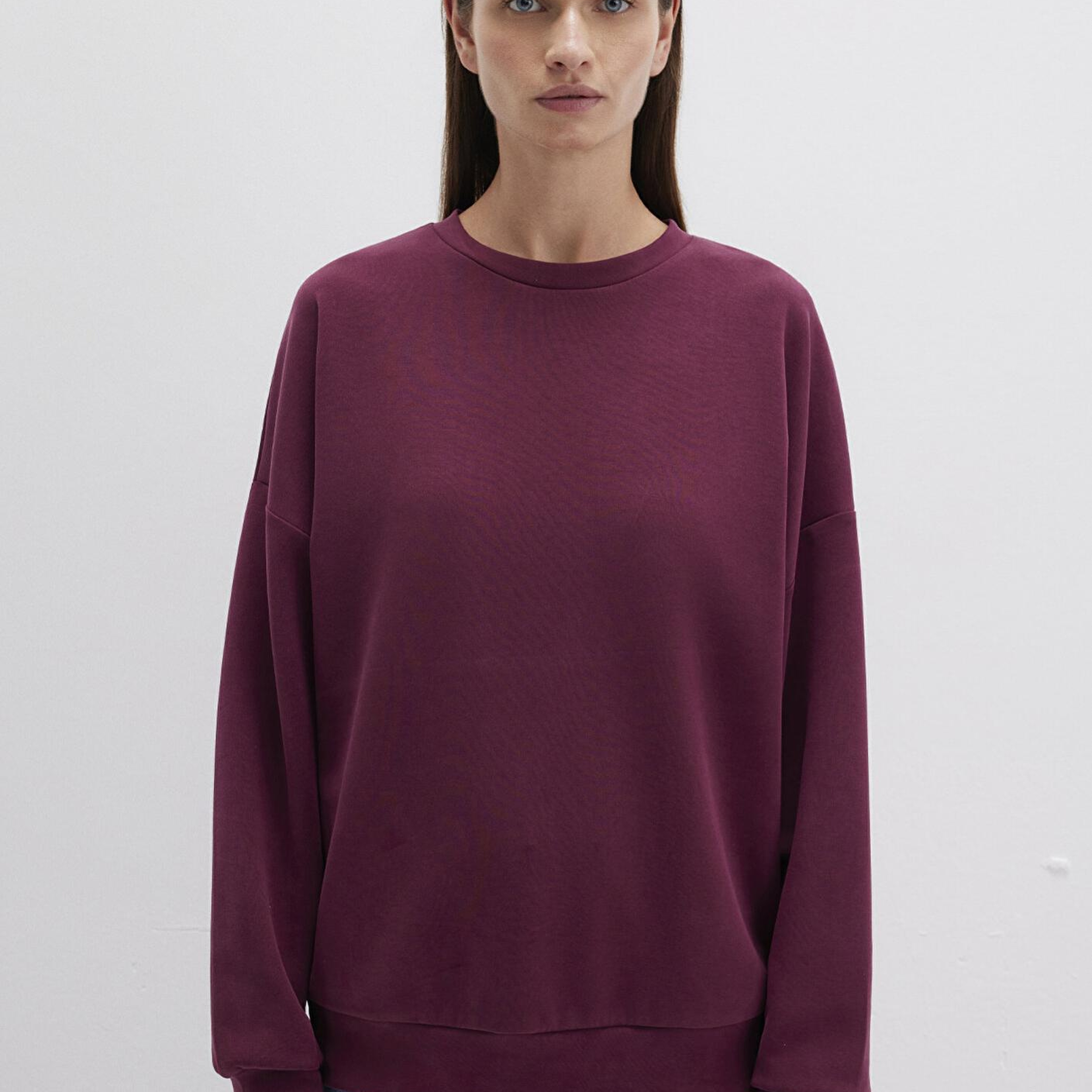 Mavi Lux Touch (TENCEL™) Modal Bordo Sweatshirt 168837-70426