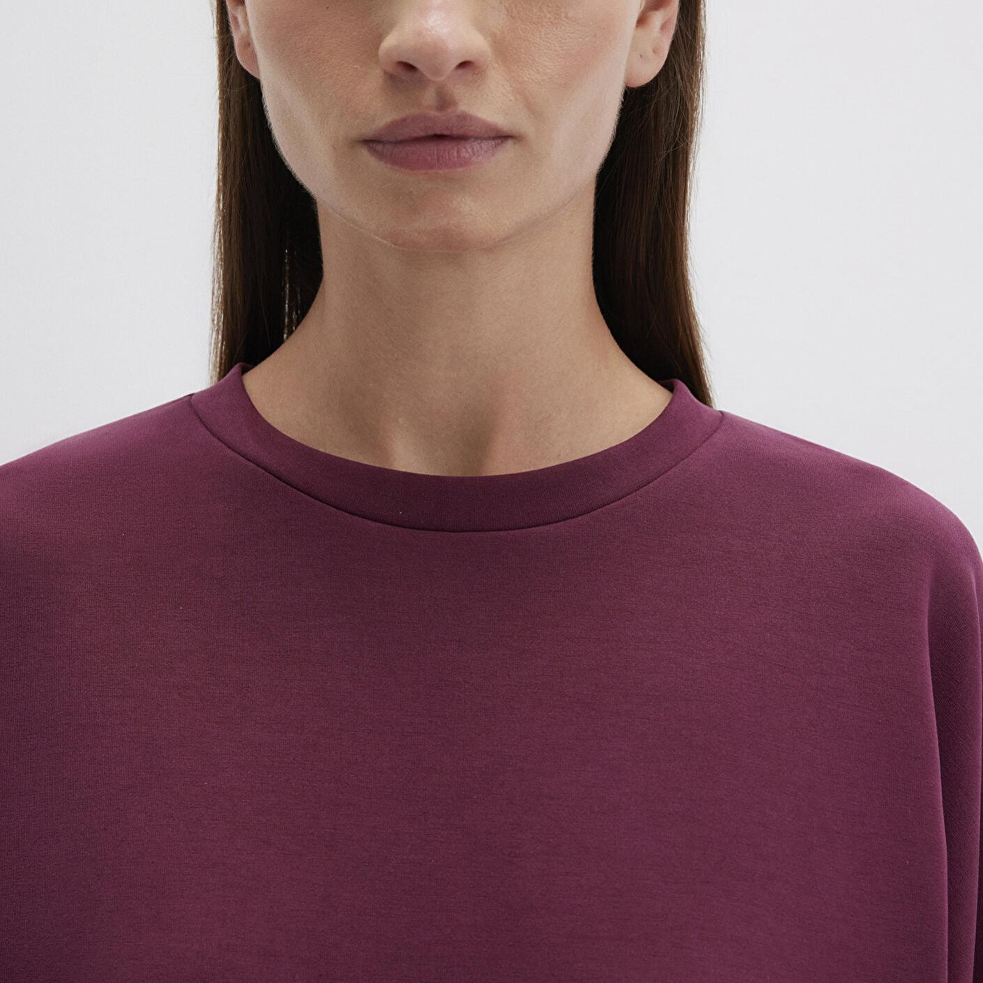 Mavi Lux Touch (TENCEL™) Modal Bordo Sweatshirt 168837-70426