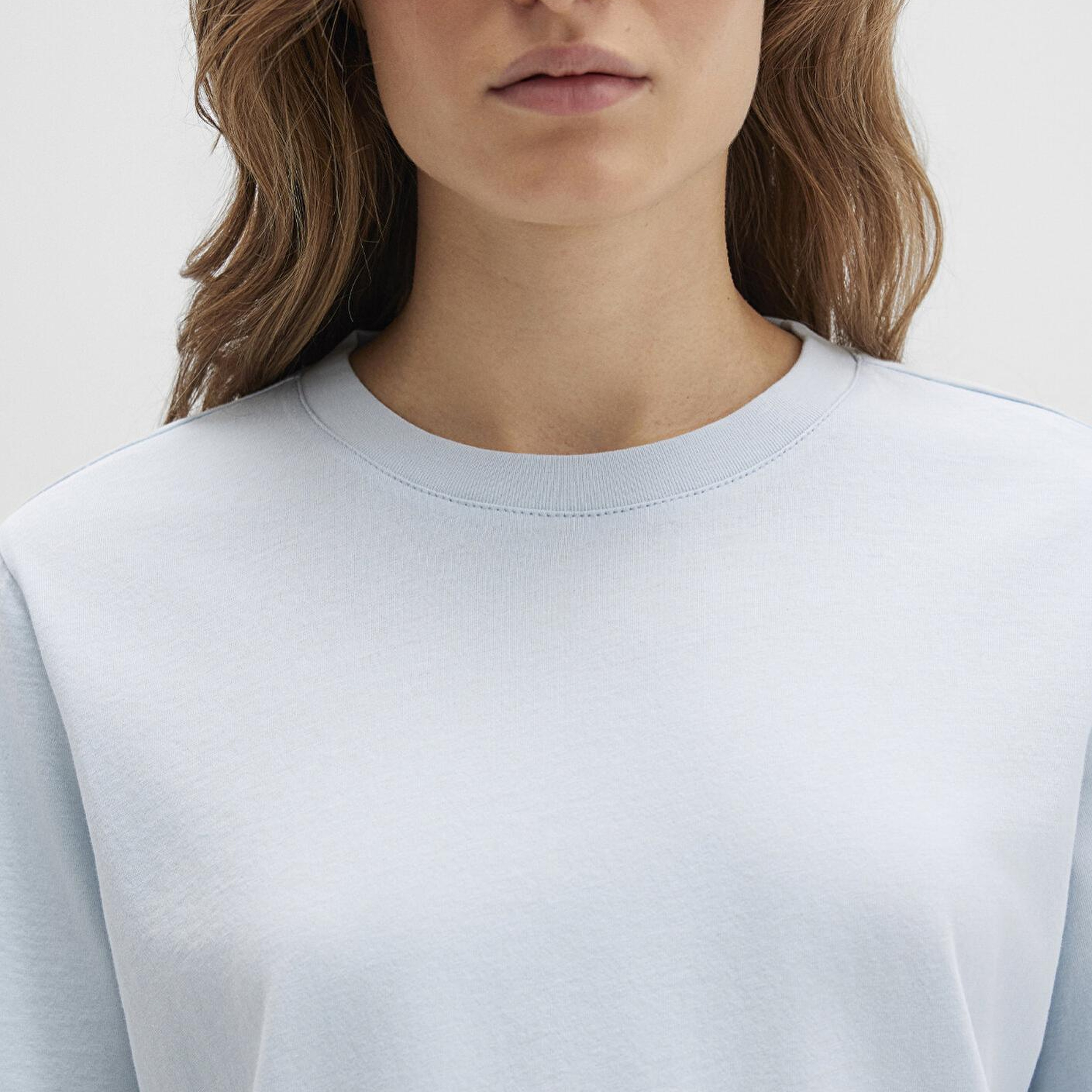 Mavi Bisiklet Yaka Mavi Basic Tişört Regular Fit / Normal Kesim 1600955-89484