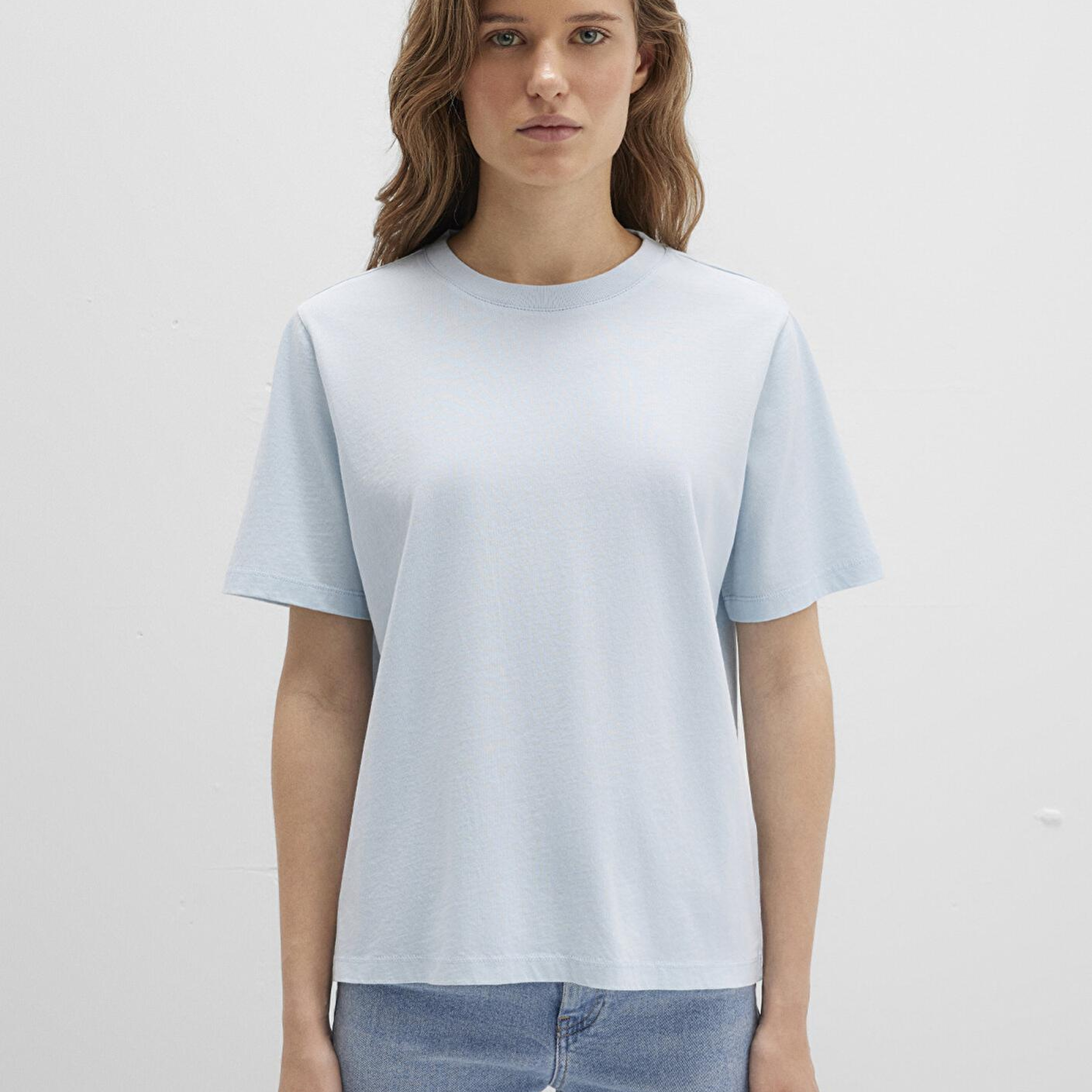 Mavi Bisiklet Yaka Mavi Basic Tişört Regular Fit / Normal Kesim 1600955-89484