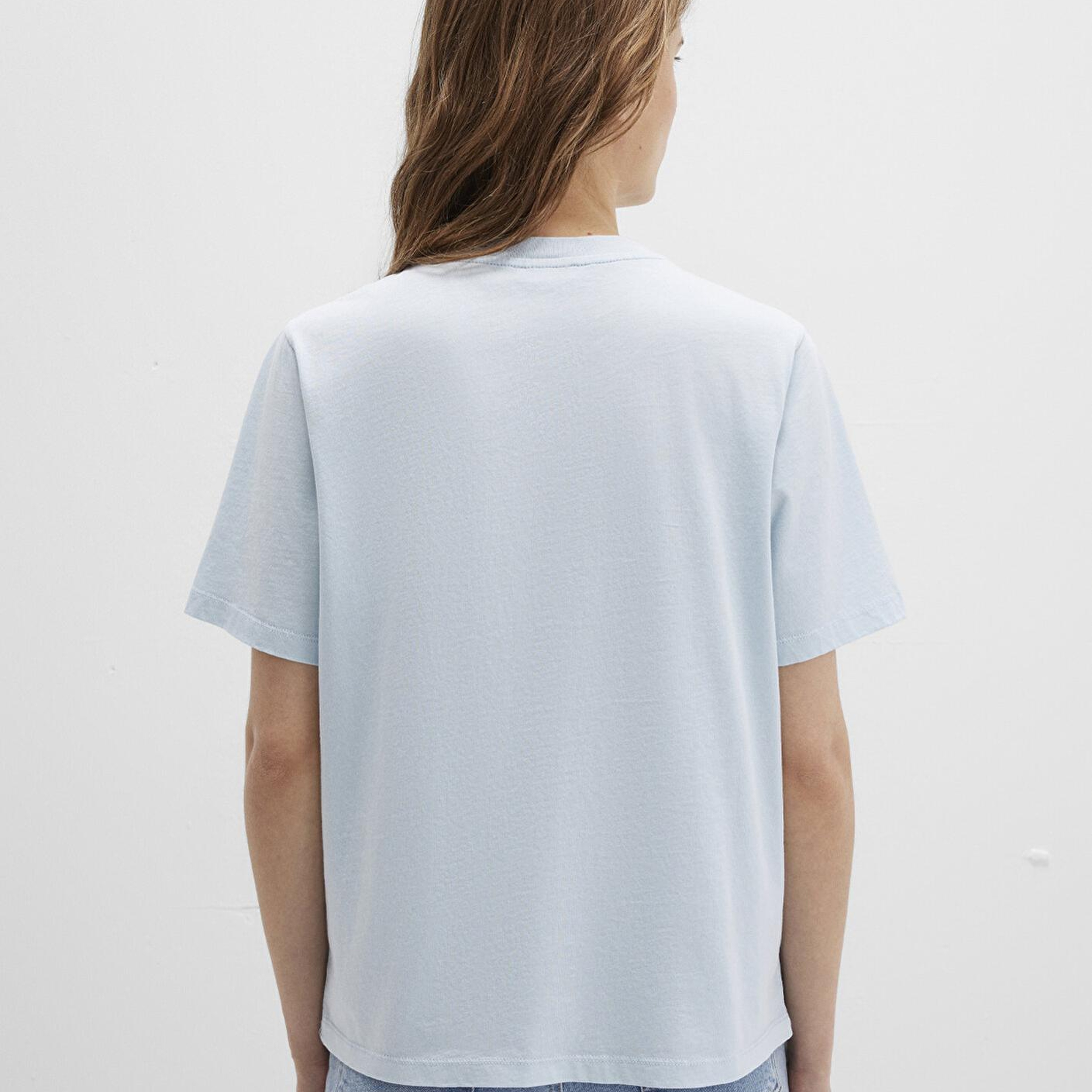 Mavi Bisiklet Yaka Mavi Basic Tişört Regular Fit / Normal Kesim 1600955-89484