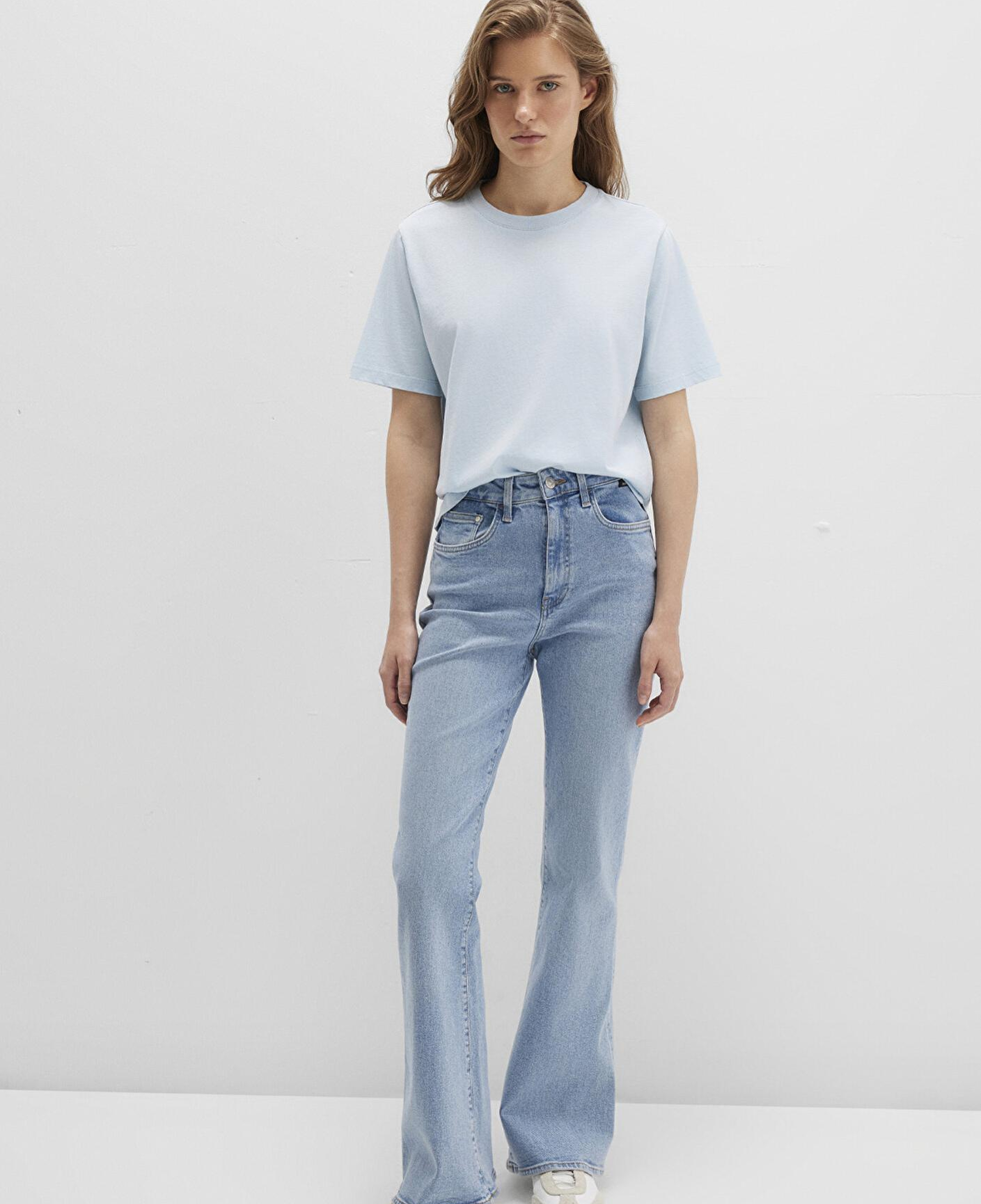 Mavi Bisiklet Yaka Mavi Basic Tişört Regular Fit / Normal Kesim 1600955-89484