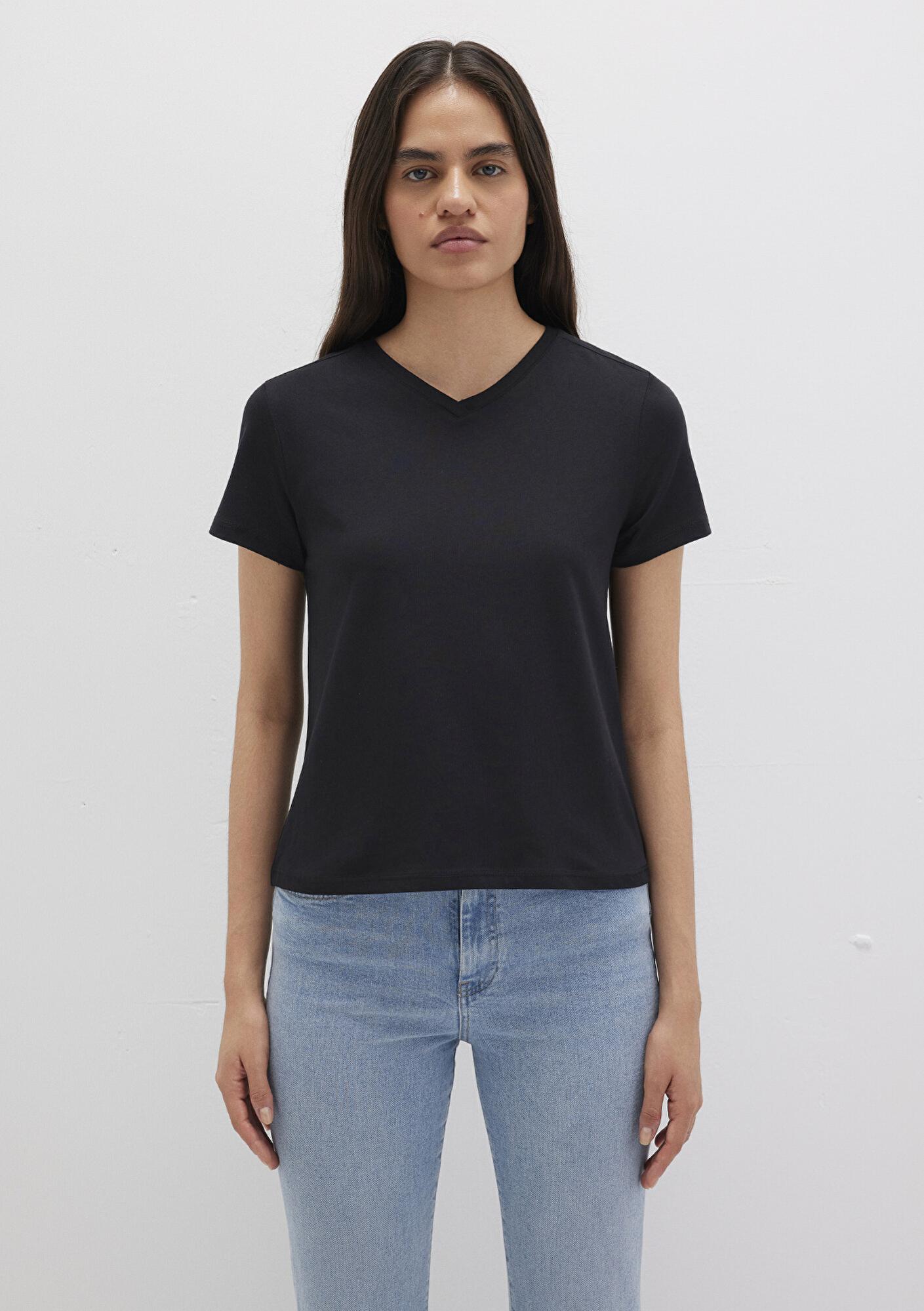 Mavi Siyah Basic Tişört Slim Fit / Dar Kesim 1613536-900