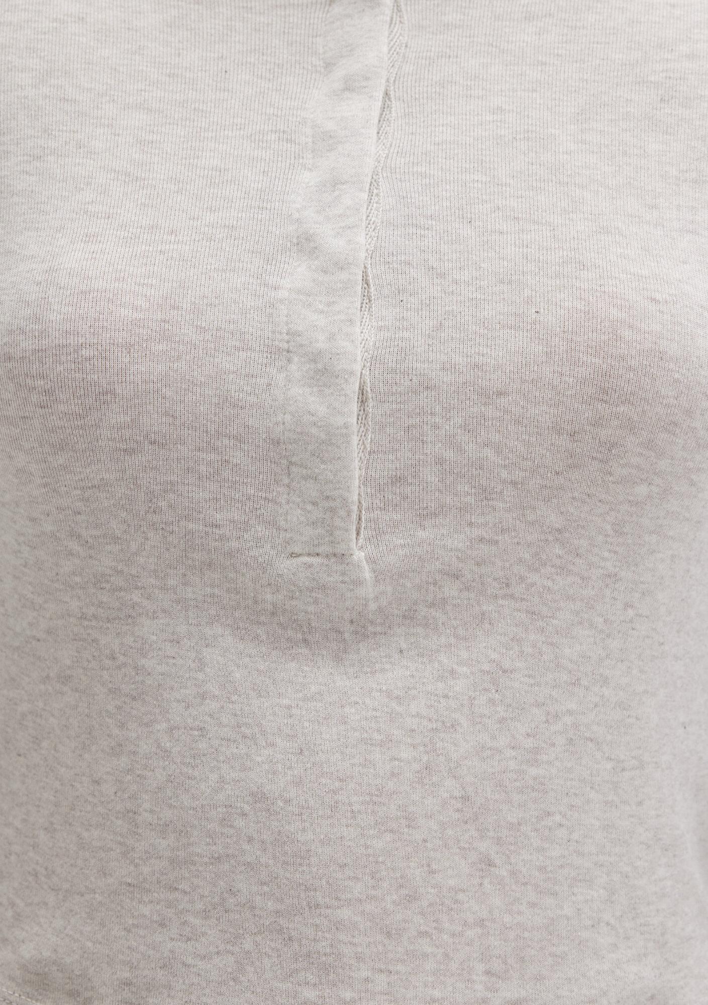 Mavi Uzun Kollu Crop Basic Tişört Crop / Kısa Kesim 1613403-80084