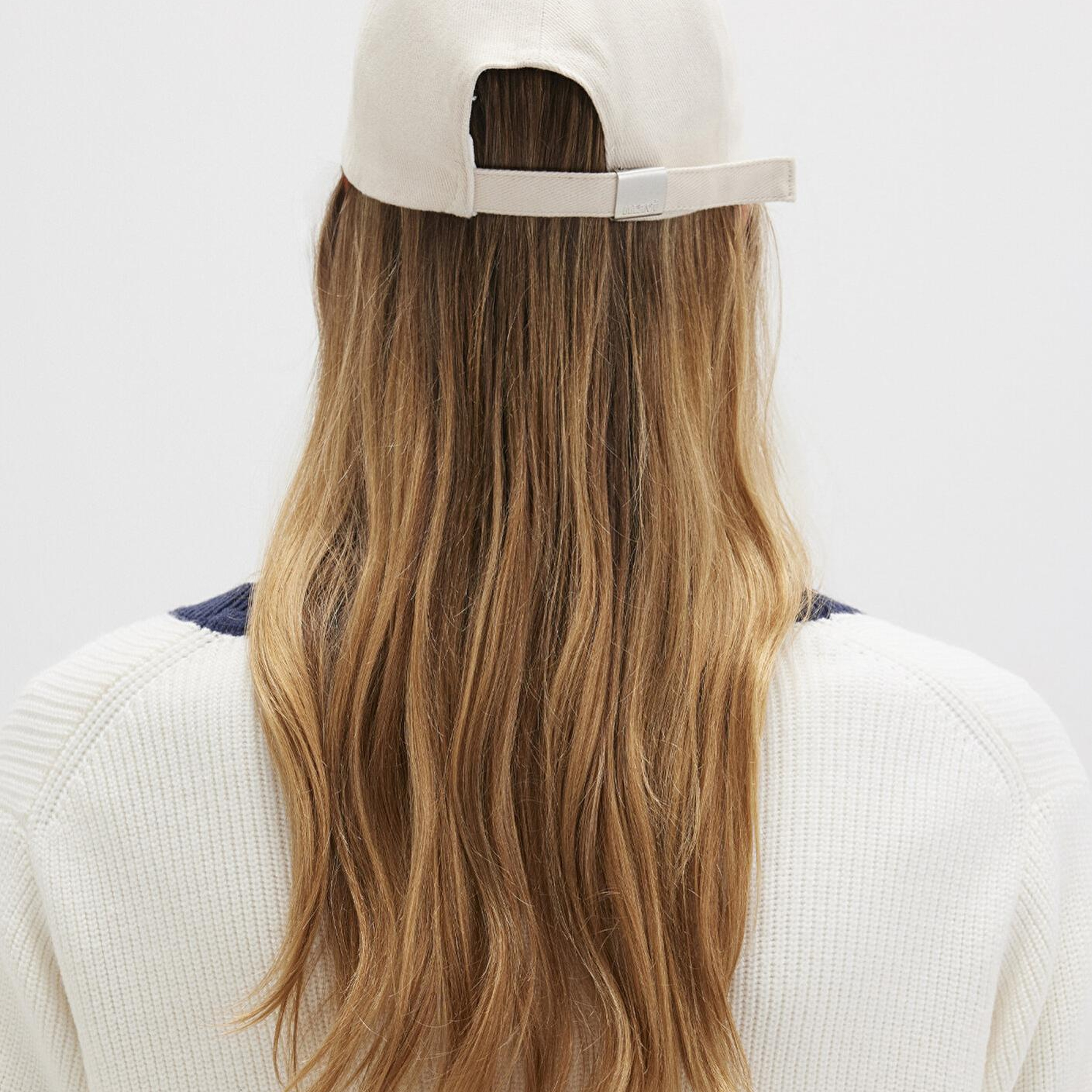 Mavi M Logo Nakışlı Ekru Şapka 1912255-30757