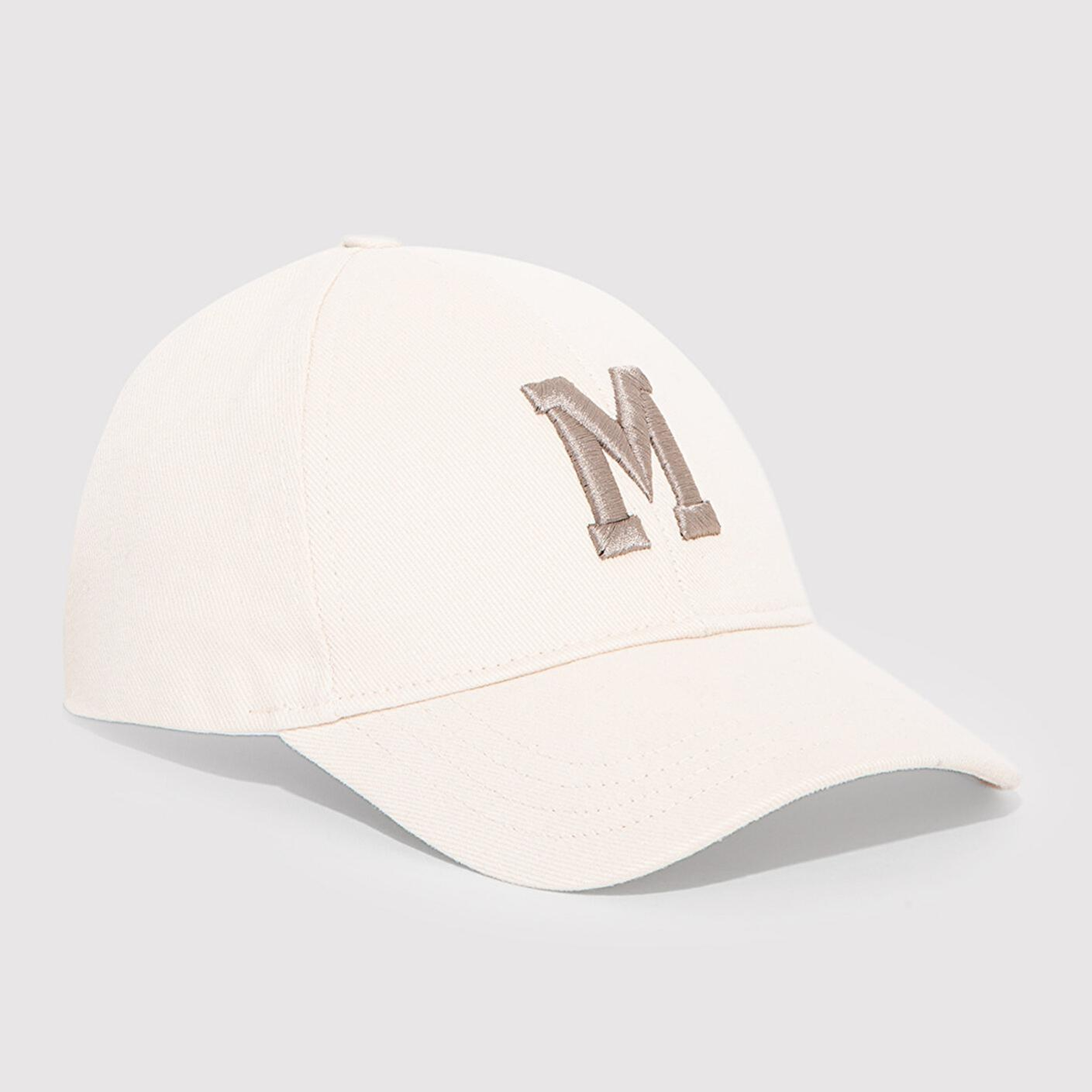 Mavi M Logo Nakışlı Ekru Şapka 1912255-30757