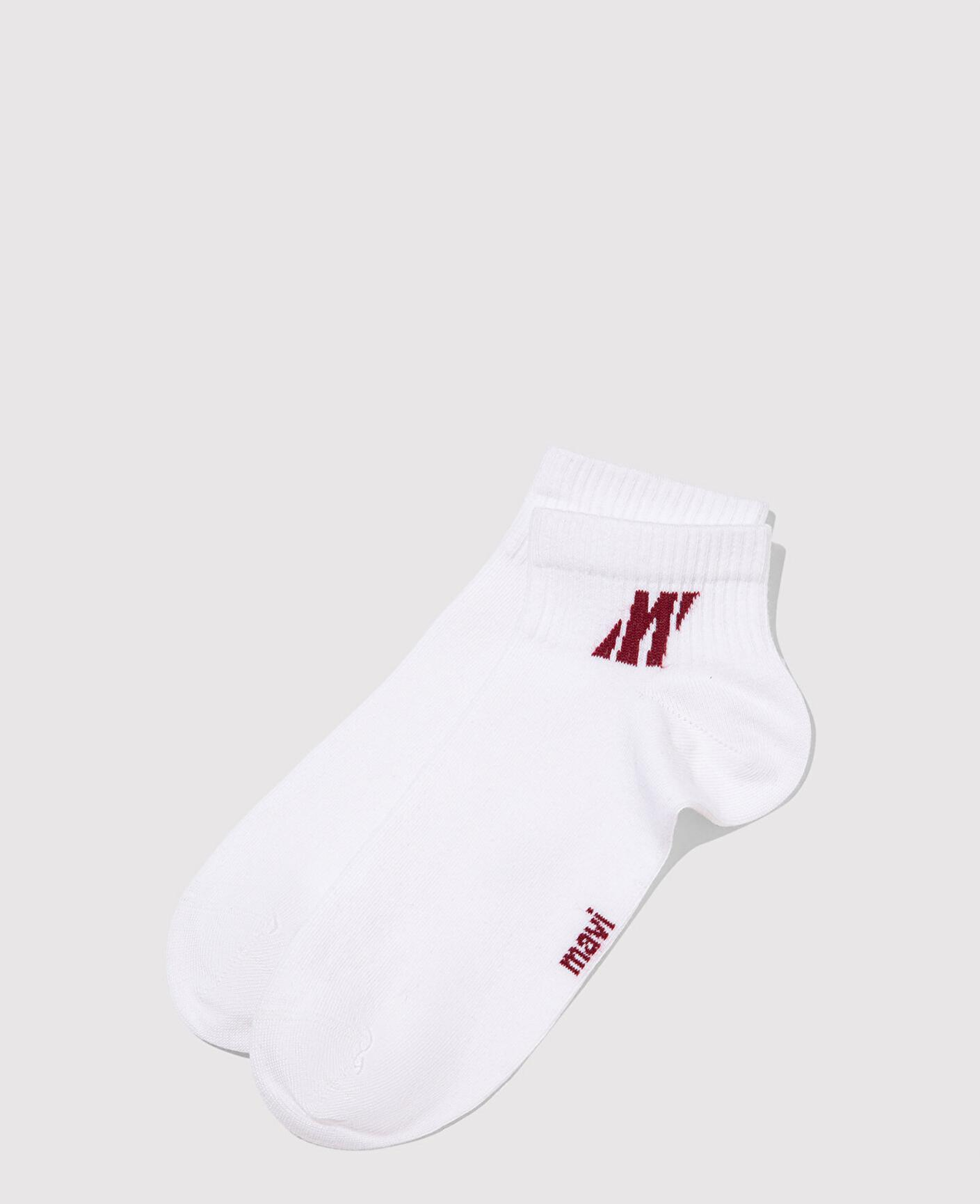 Mavi Beyaz Patik Çorap 0911962-20454