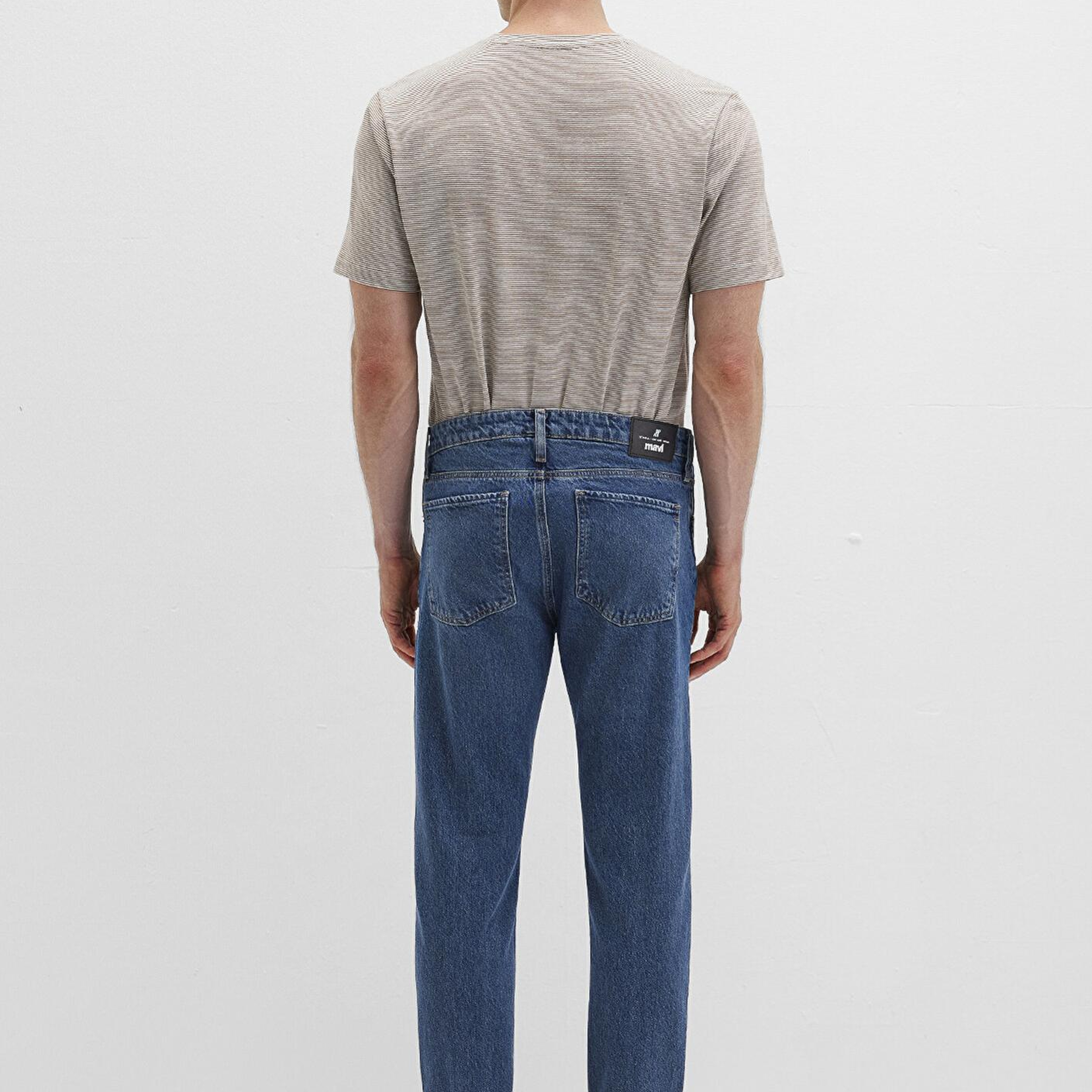 Mavi Milan Street Puslu Koyu Mavi Jean Pantolon 0081088217