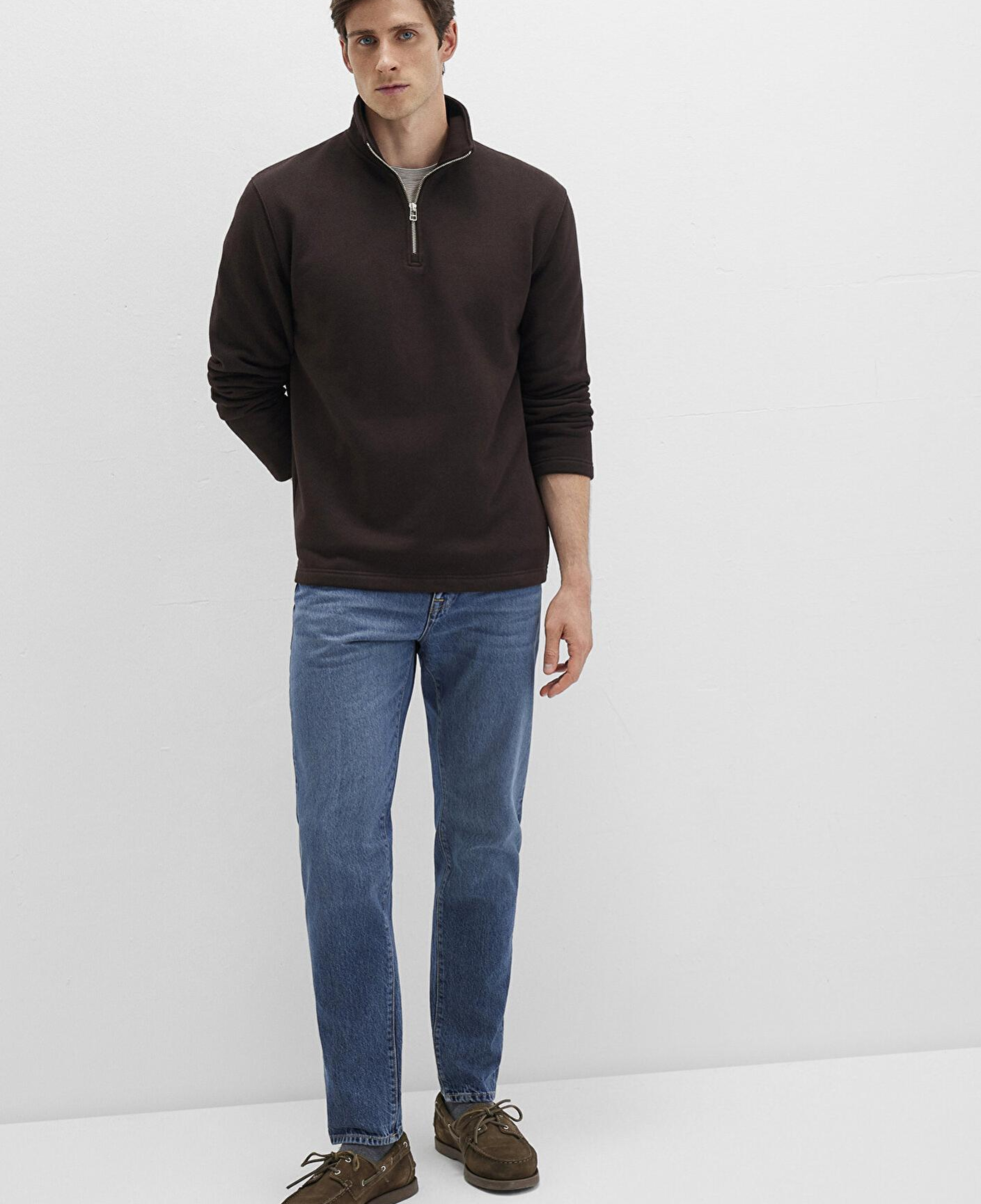 Mavi Milan Street Puslu Koyu Mavi Jean Pantolon 0081088217