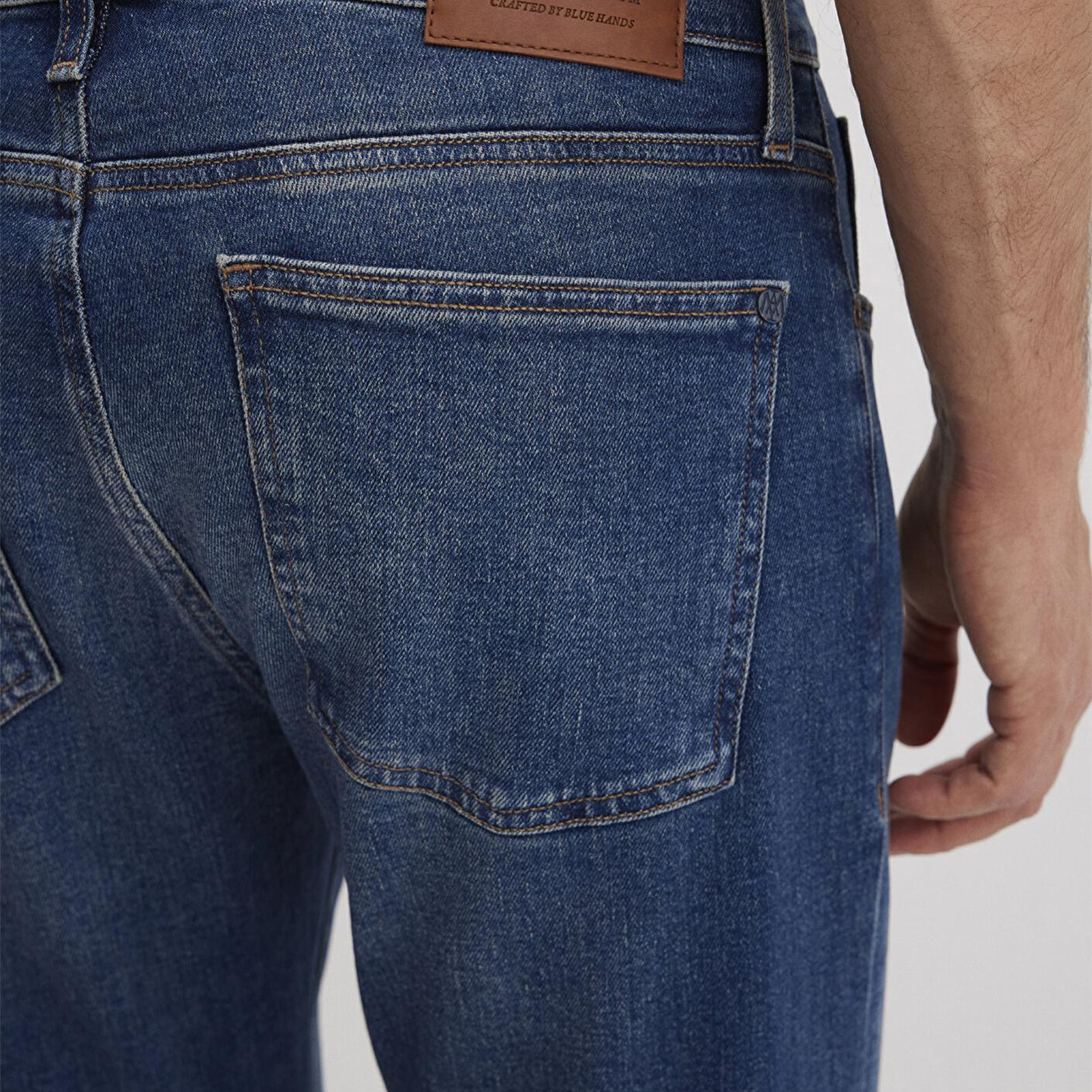 Mavi Milan Classic Denim Vintage Koyu Mavi Jean Pantolon 0081090816