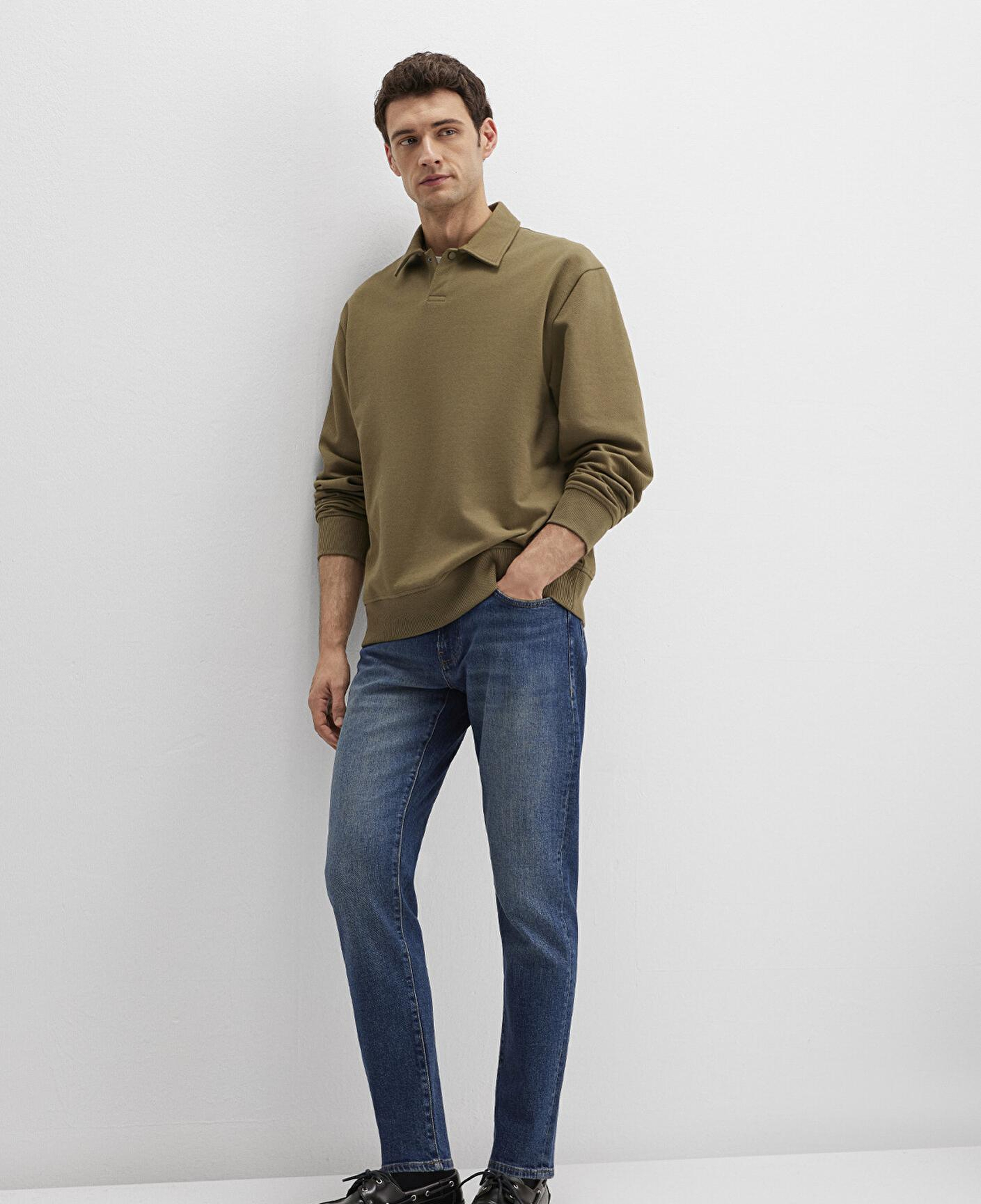 Mavi Milan Classic Denim Vintage Koyu Mavi Jean Pantolon 0081090816