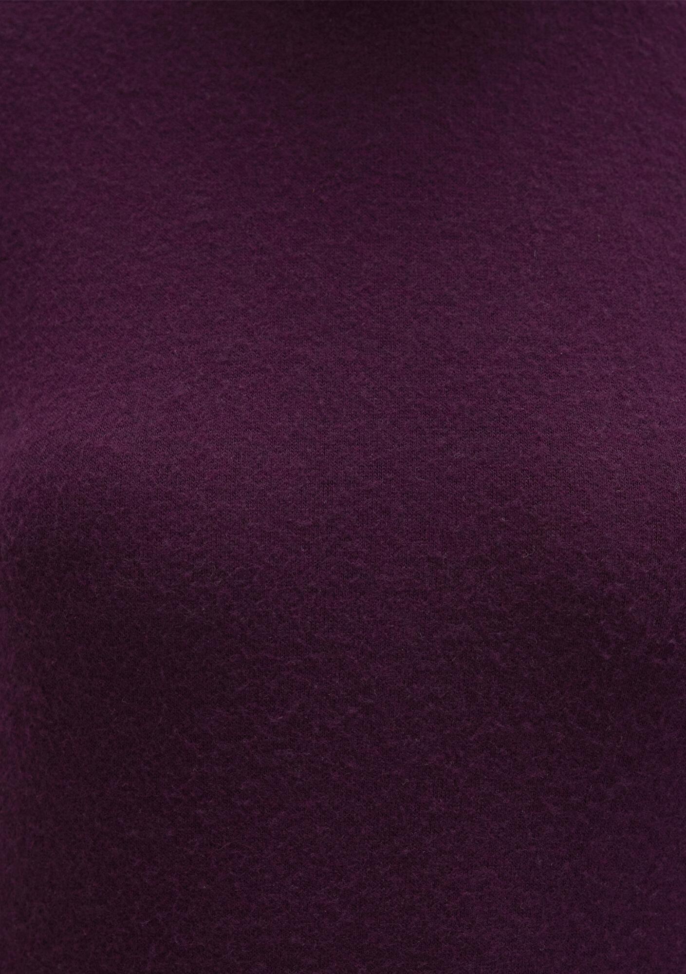 Mavi Mor Tişört Fitted / Vücuda Oturan Kesim 1613332-70394