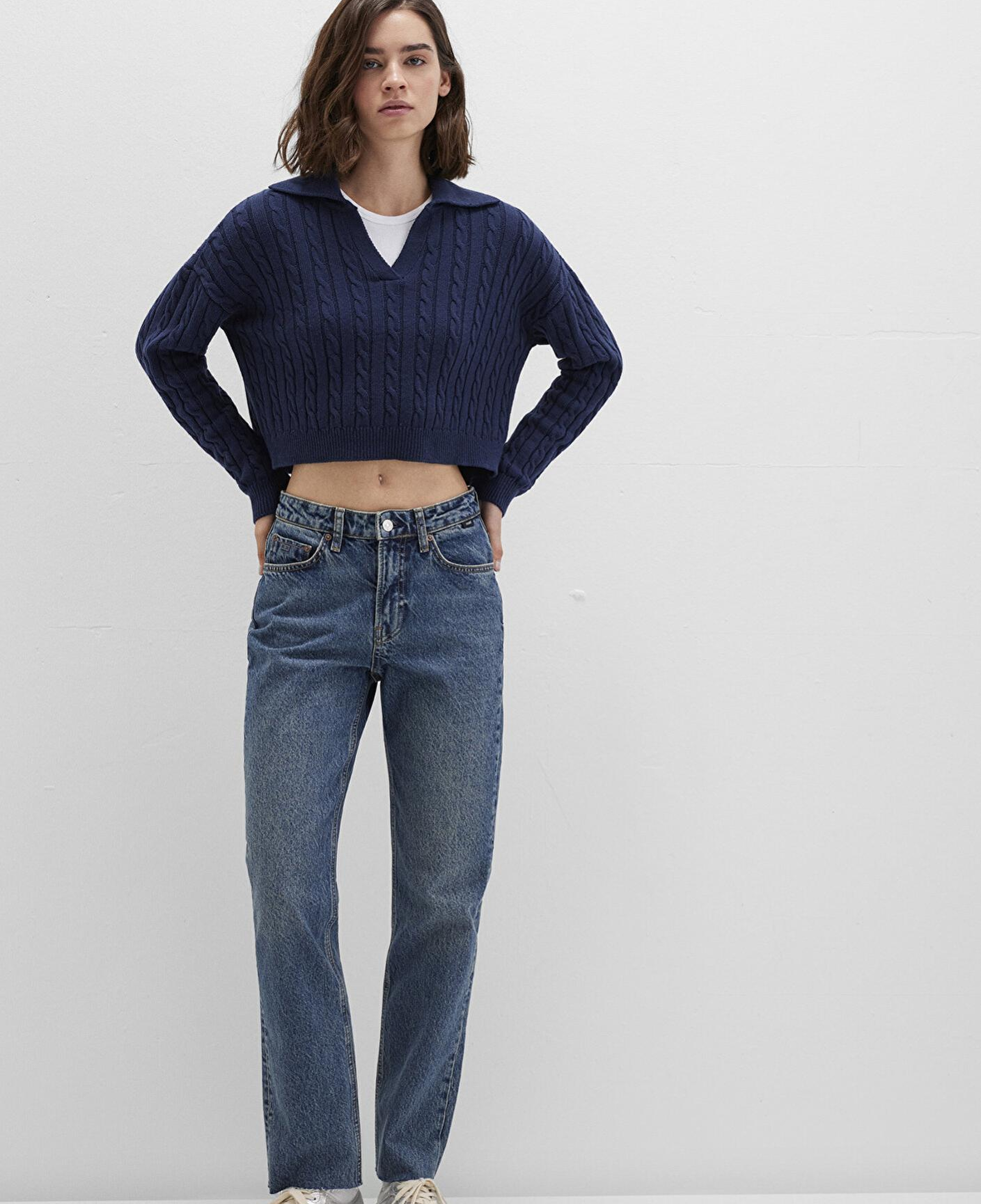 Mavi Lacivert Triko Polo 1710717-70497