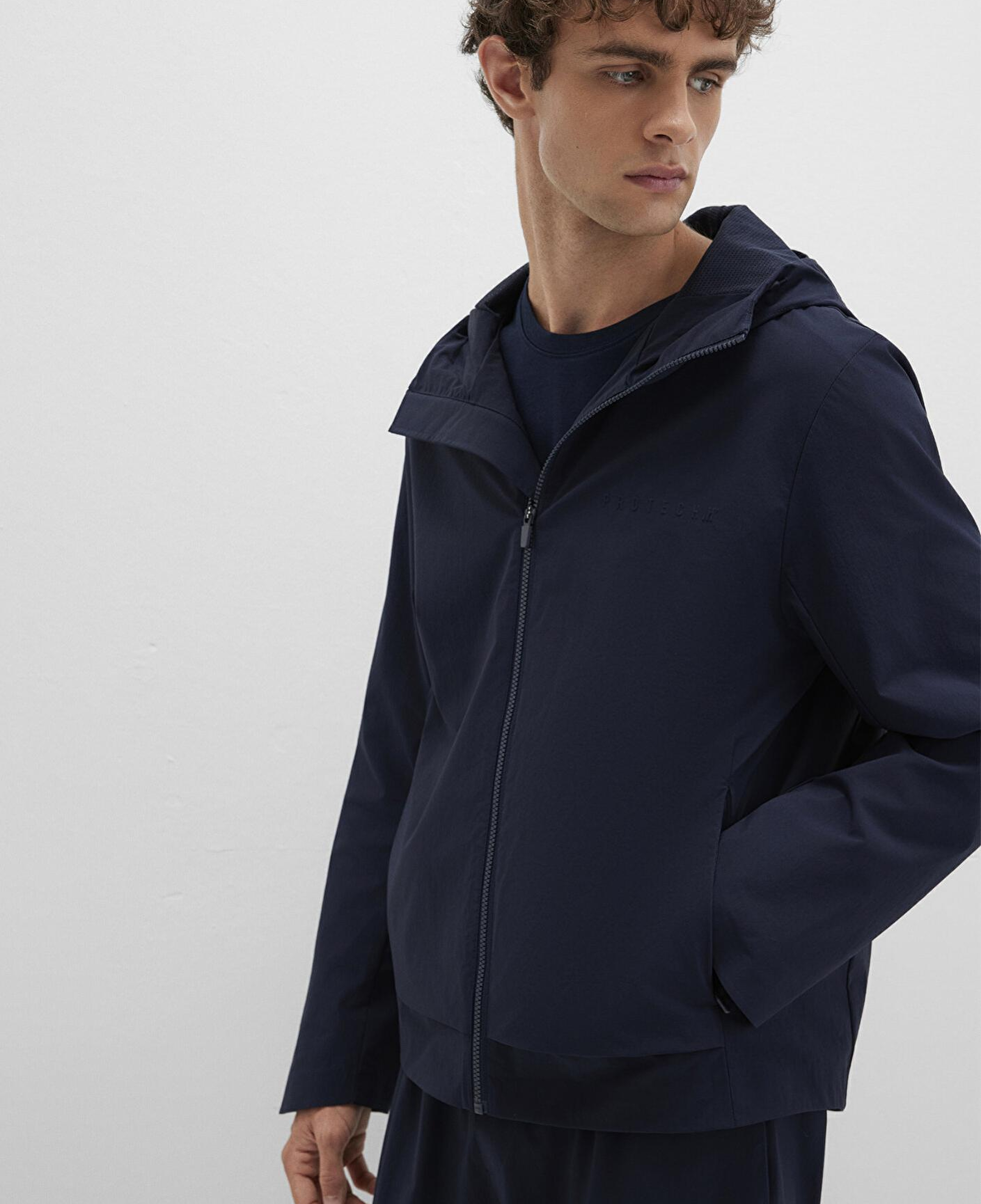 Mavi Kapüşonlu Lacivert Spor Ceket Regular Fit / Normal Kesim 0110728-86623