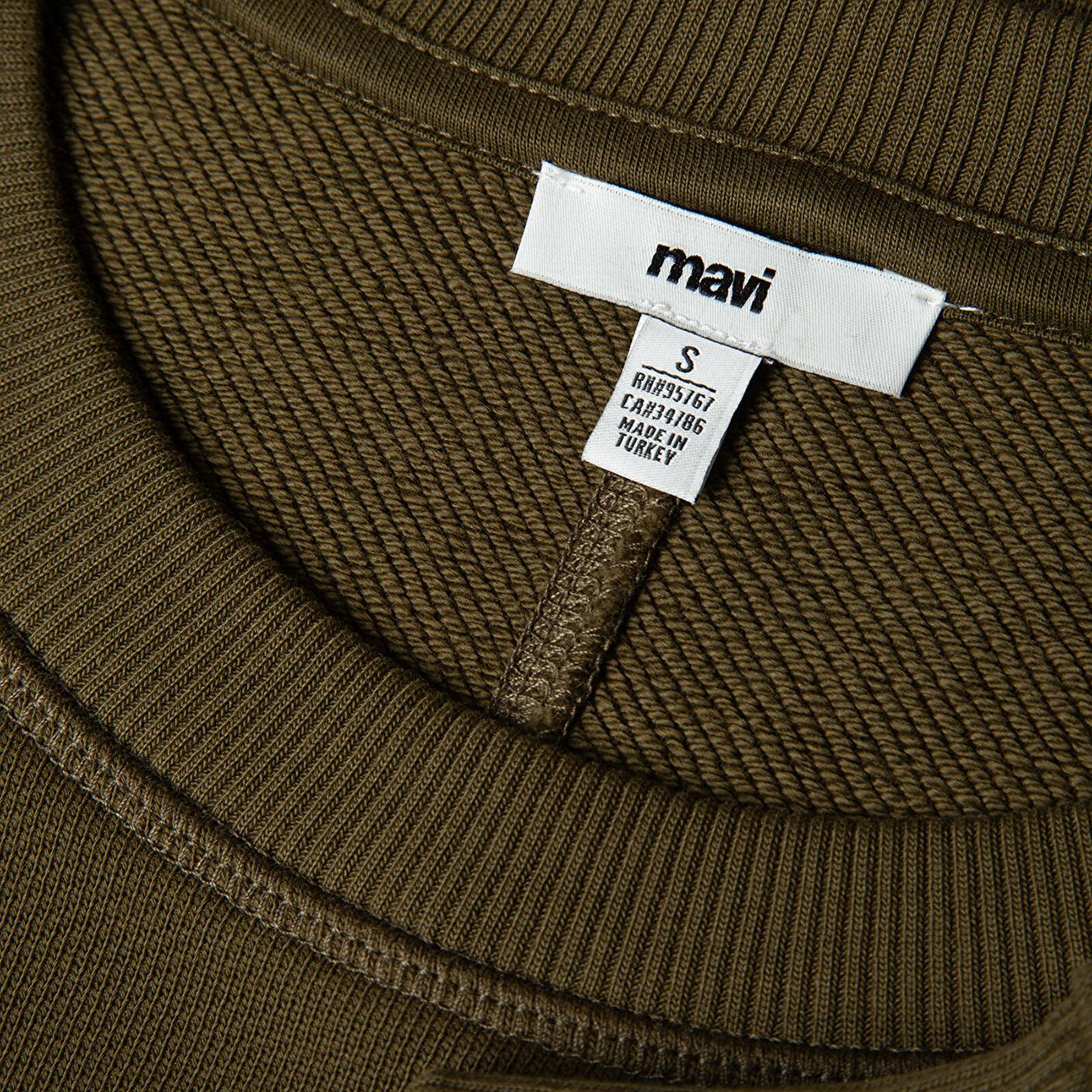 Mavi Bisiklet Yaka Haki Sweatshirt 1S10390-71589