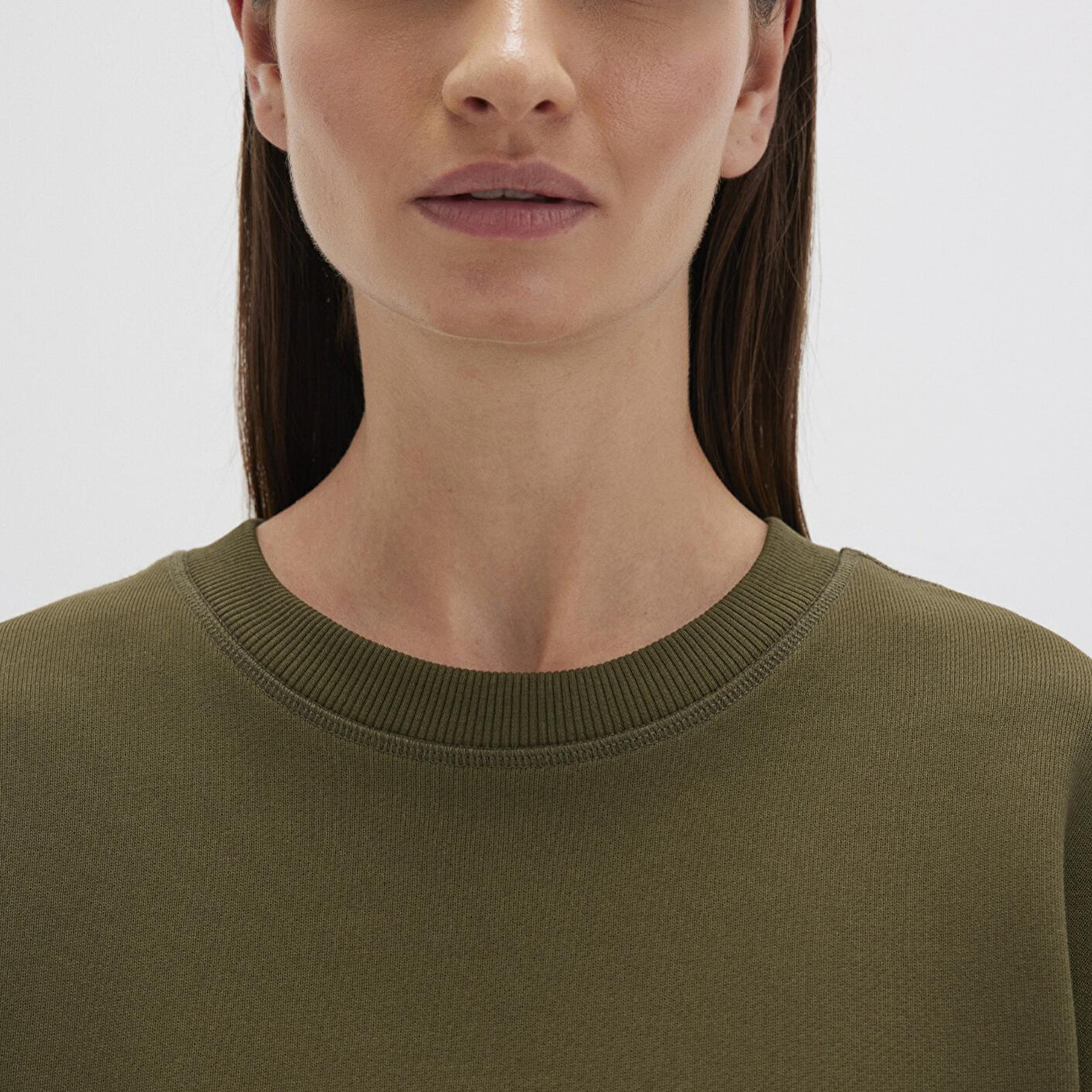 Mavi Bisiklet Yaka Haki Sweatshirt 1S10390-71589