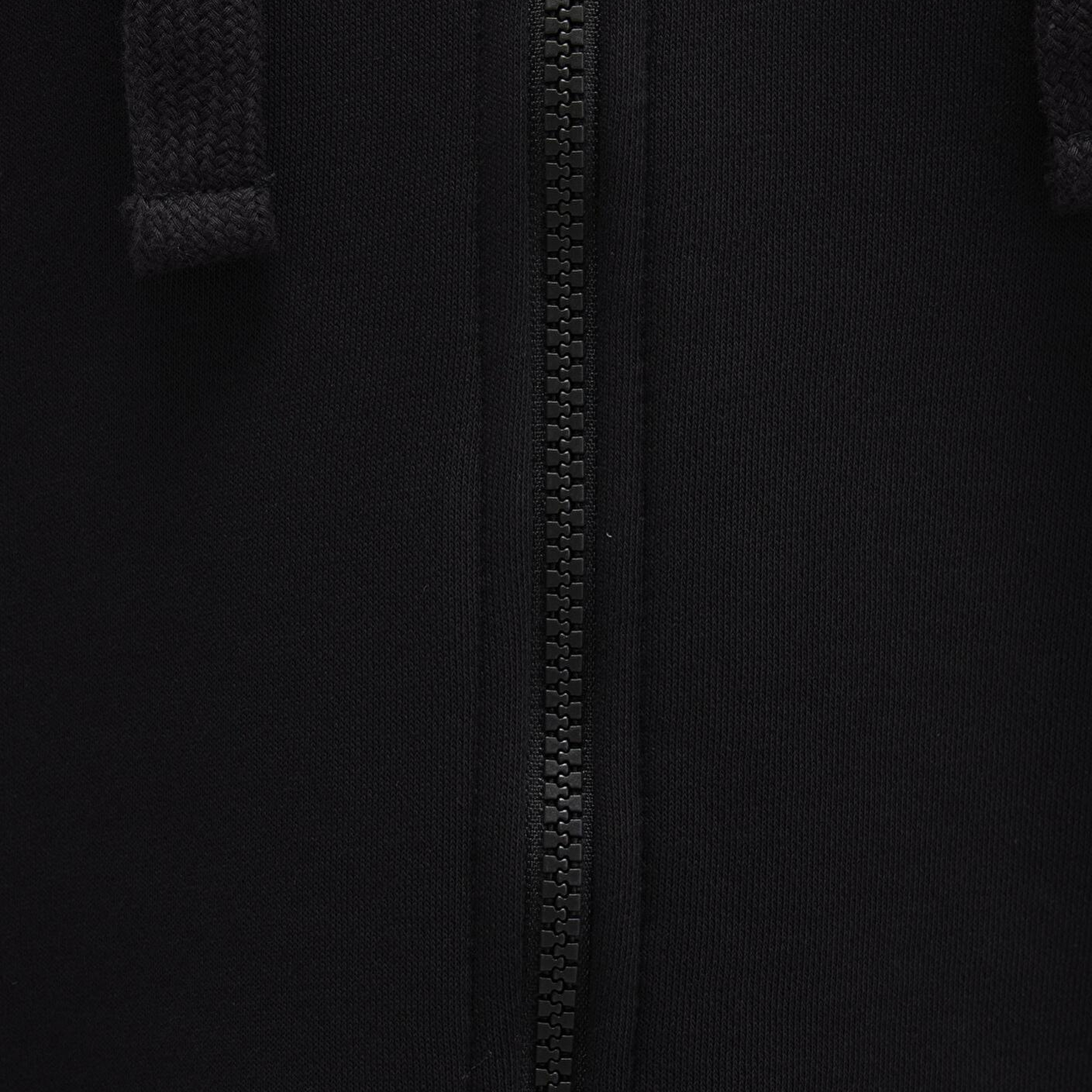 Mavi Kapüşonlu Siyah Basic Crop Sweatshirt 1S10388-900