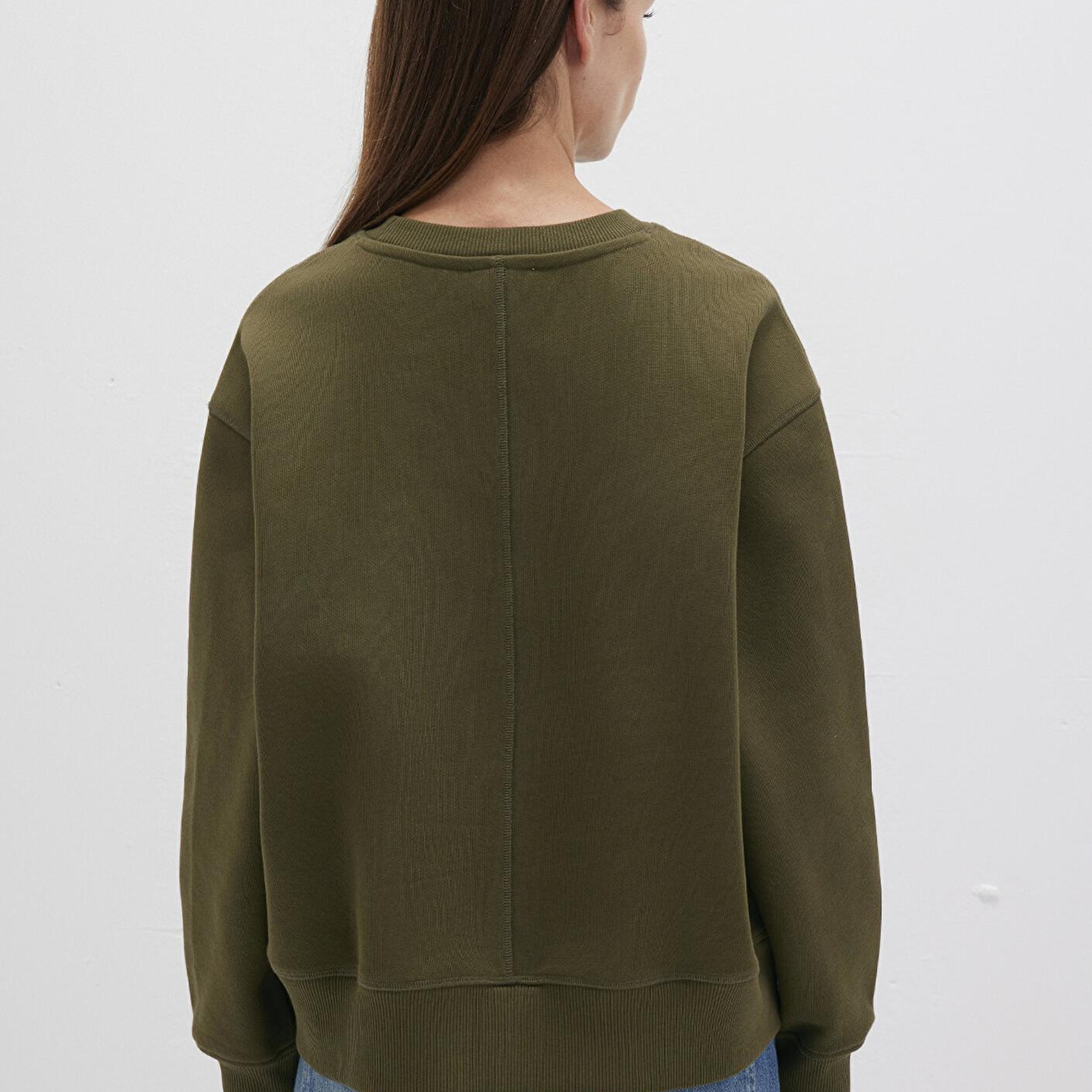 Mavi Bisiklet Yaka Haki Sweatshirt 1S10390-71589