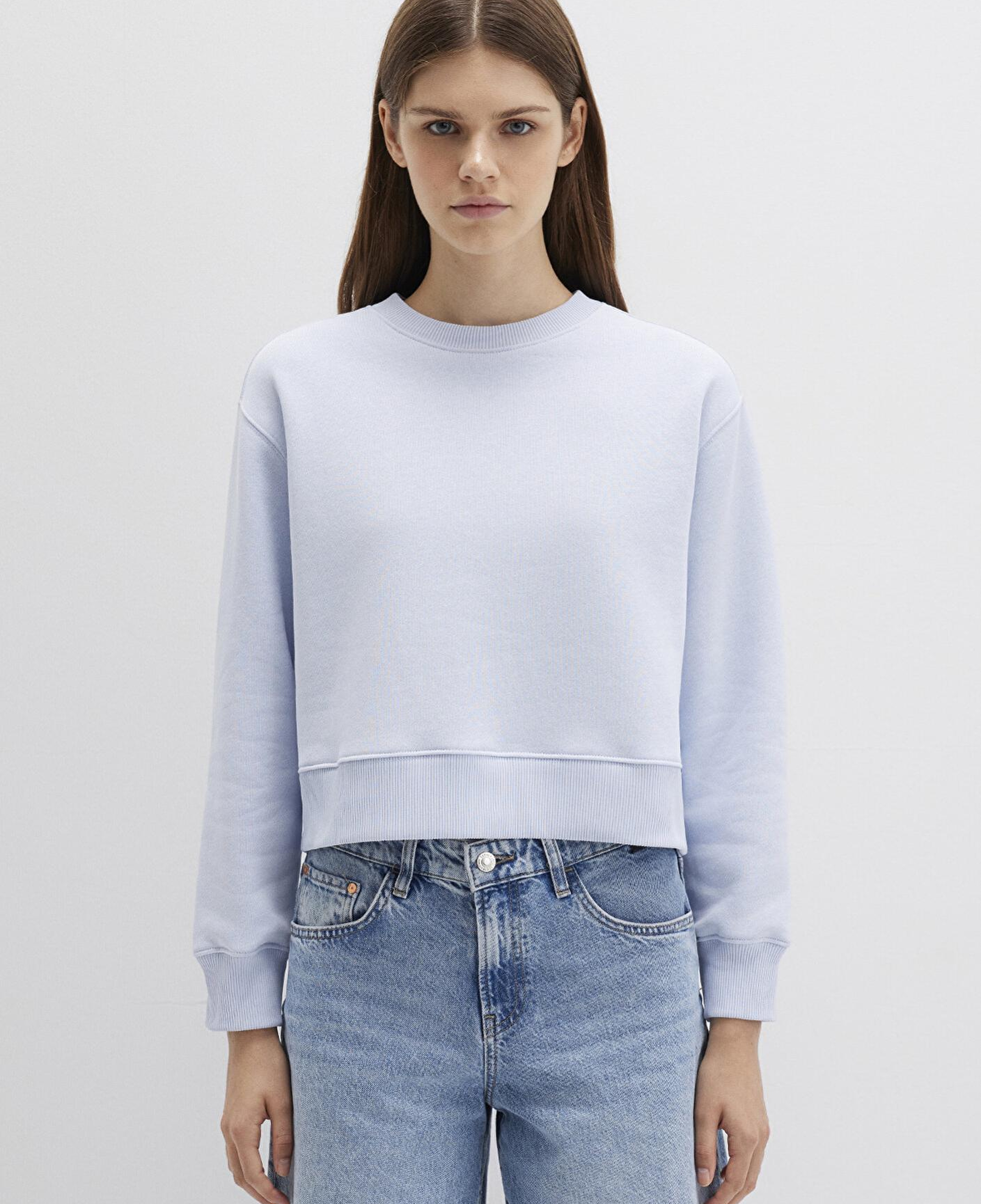 Mavi Bisiklet Yaka Mavi Sweatshirt 1S10387-89201