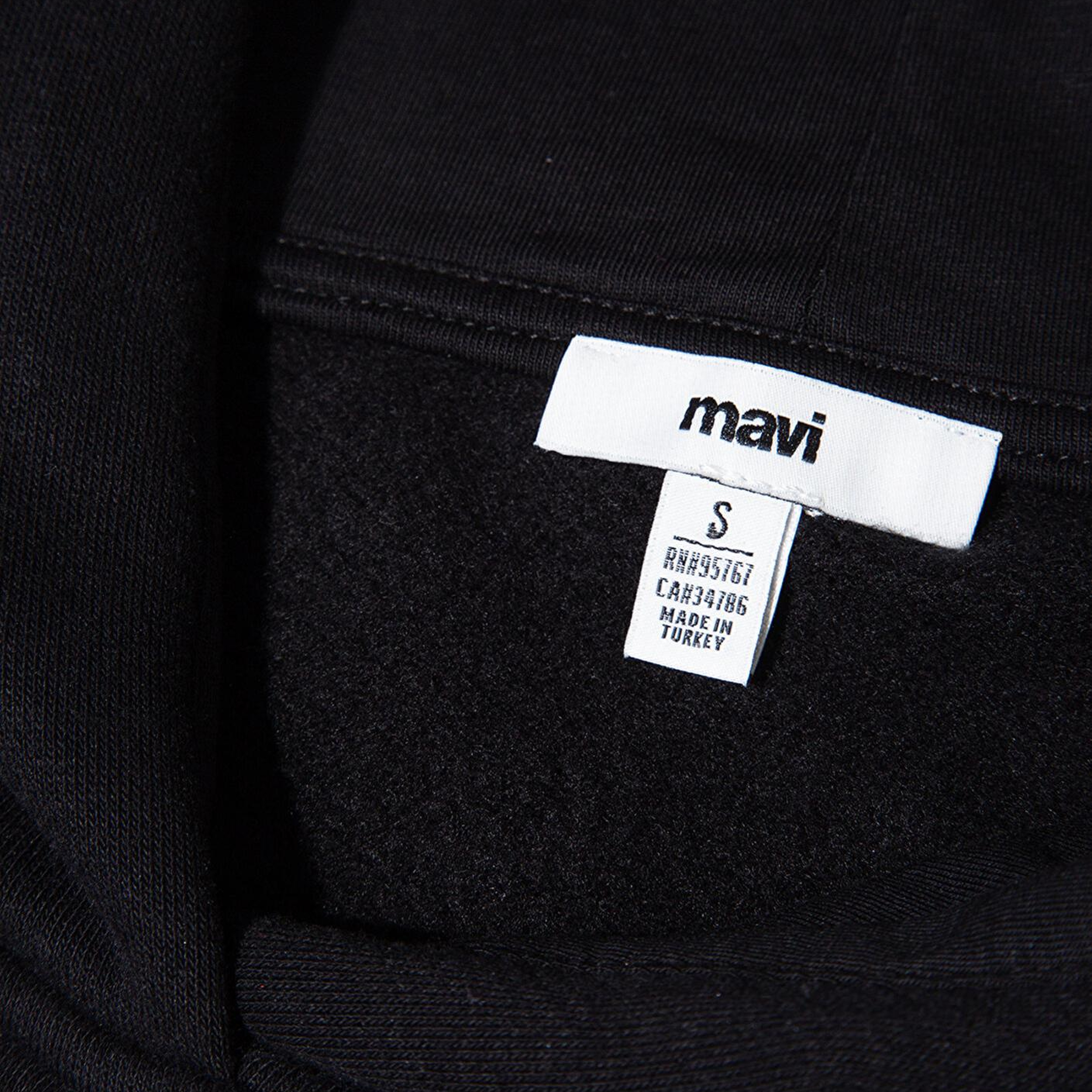 Mavi Kapüşonlu Siyah Sweatshirt 1S10386-900