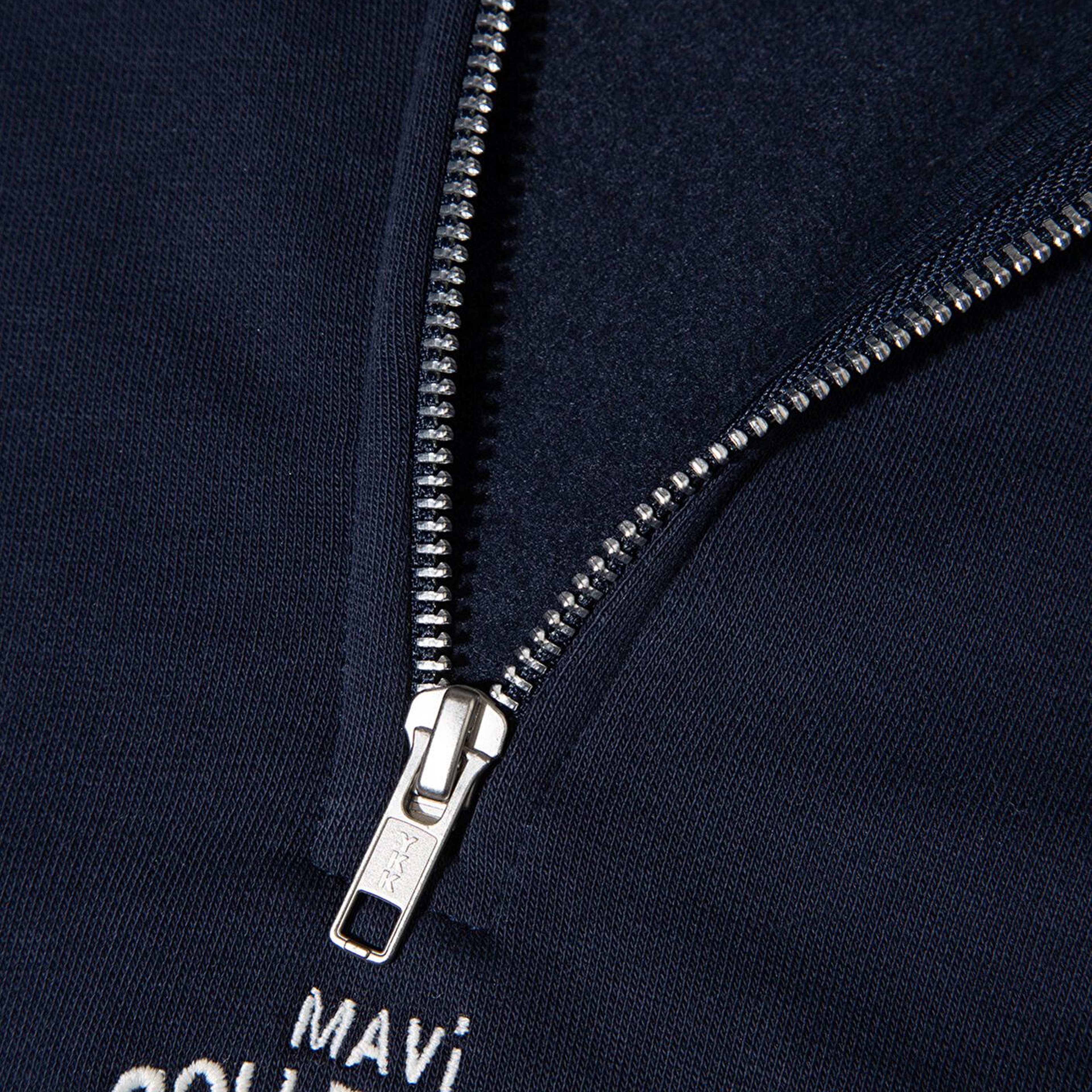 Mavi Yarı Fermuarlı Lacivert Sweatshirt 1S10360-32184