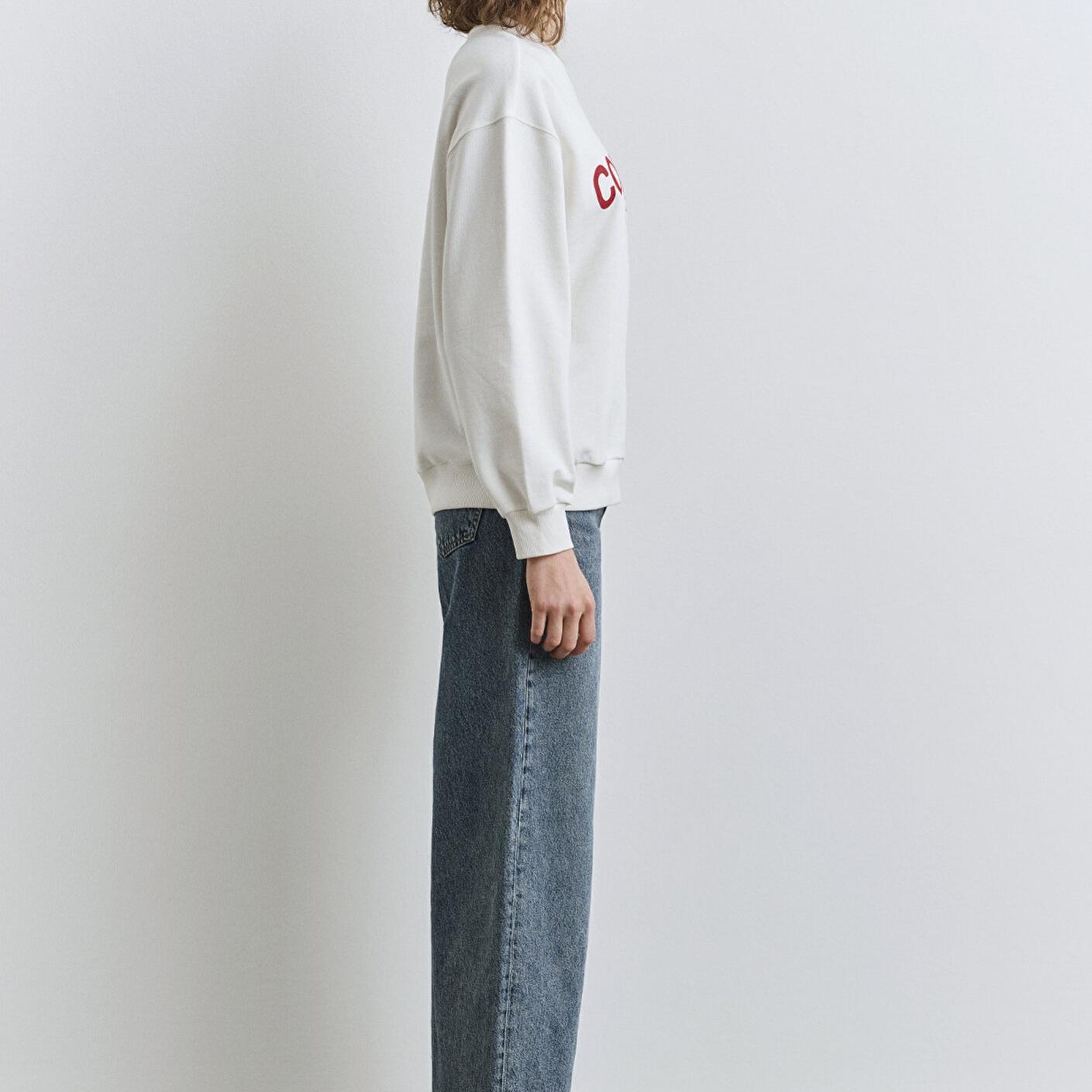 Mavi Mavi Collection Baskılı Ekru Sweatshirt 1S10359-80194