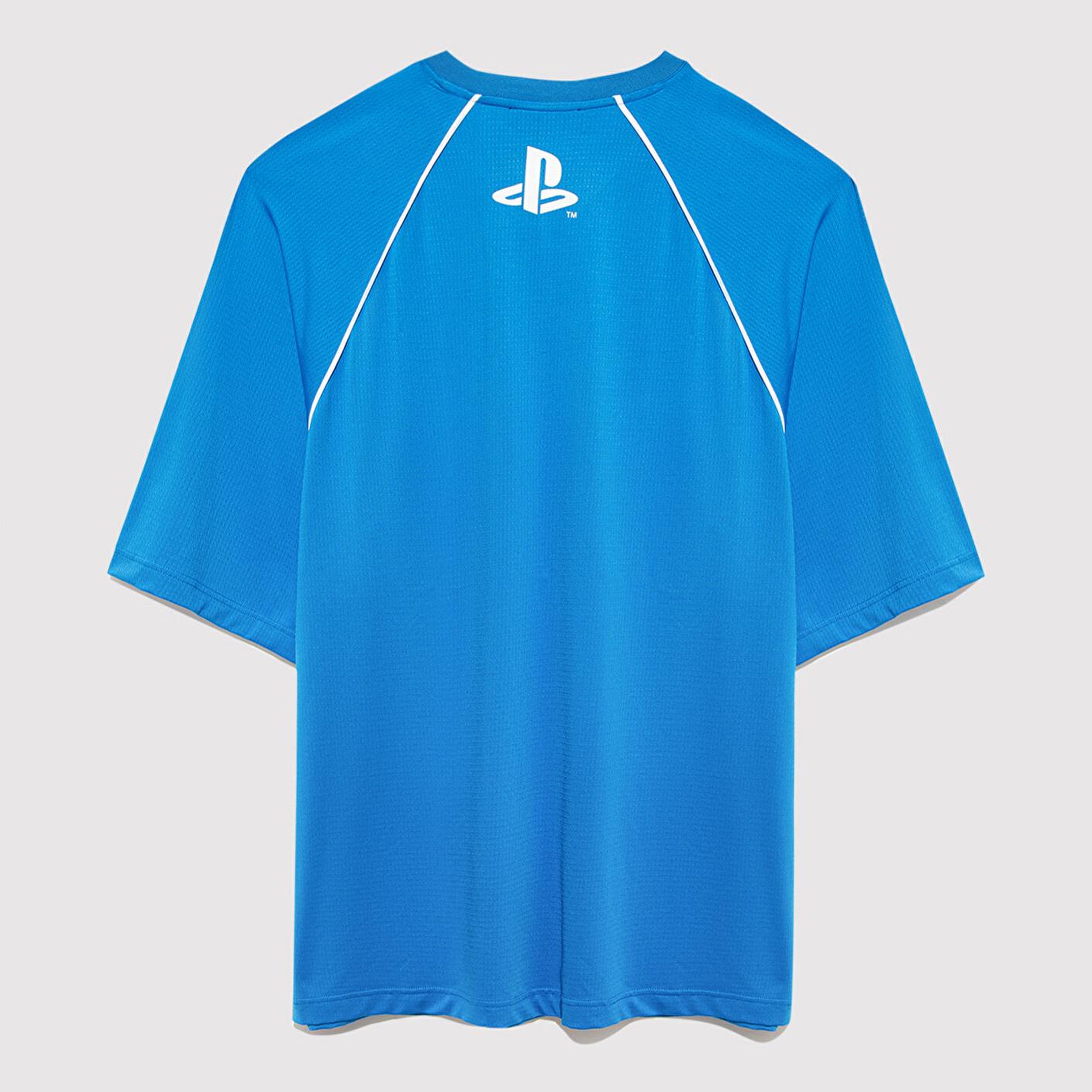 Mavi PlayStation Baskılı Mavi Forma Tişört​ Oversize / Geniş Kesim 0612939-70772