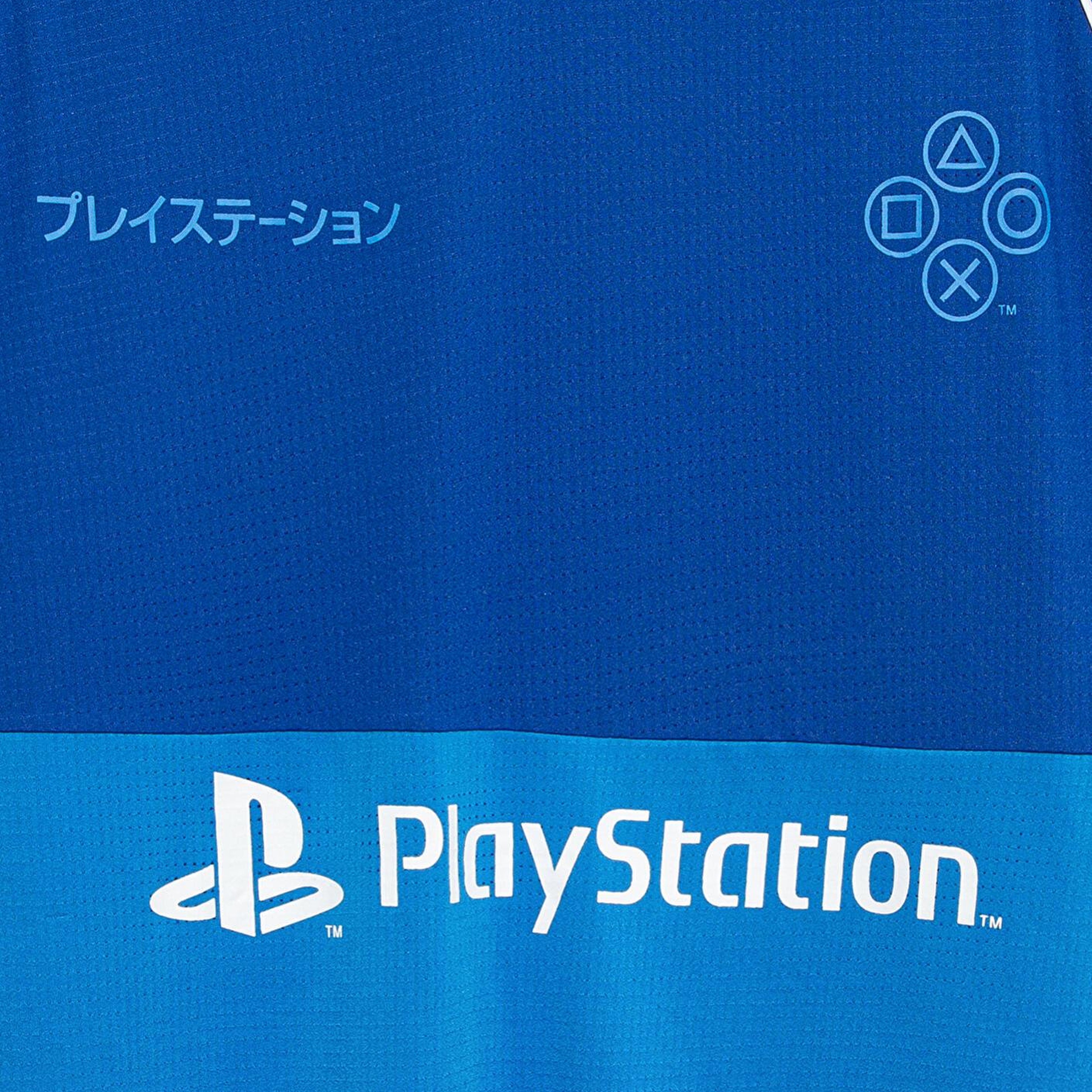 Mavi PlayStation Baskılı Mavi Forma Tişört​ Oversize / Geniş Kesim 0612939-70772