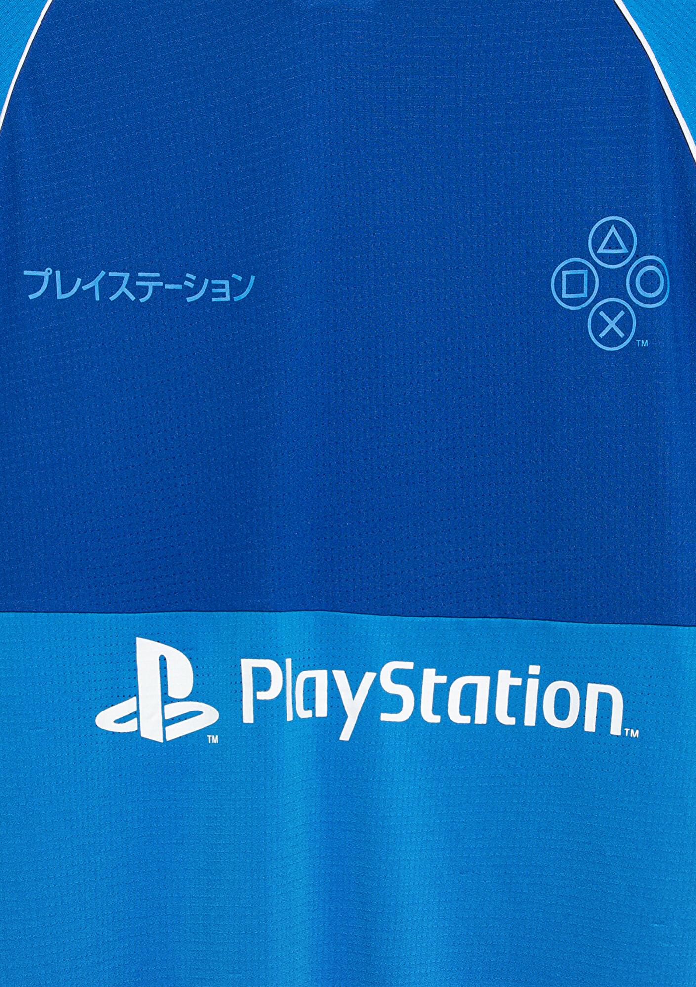 Mavi PlayStation Baskılı Mavi Forma Tişört​ Oversize / Geniş Kesim 0612939-70772