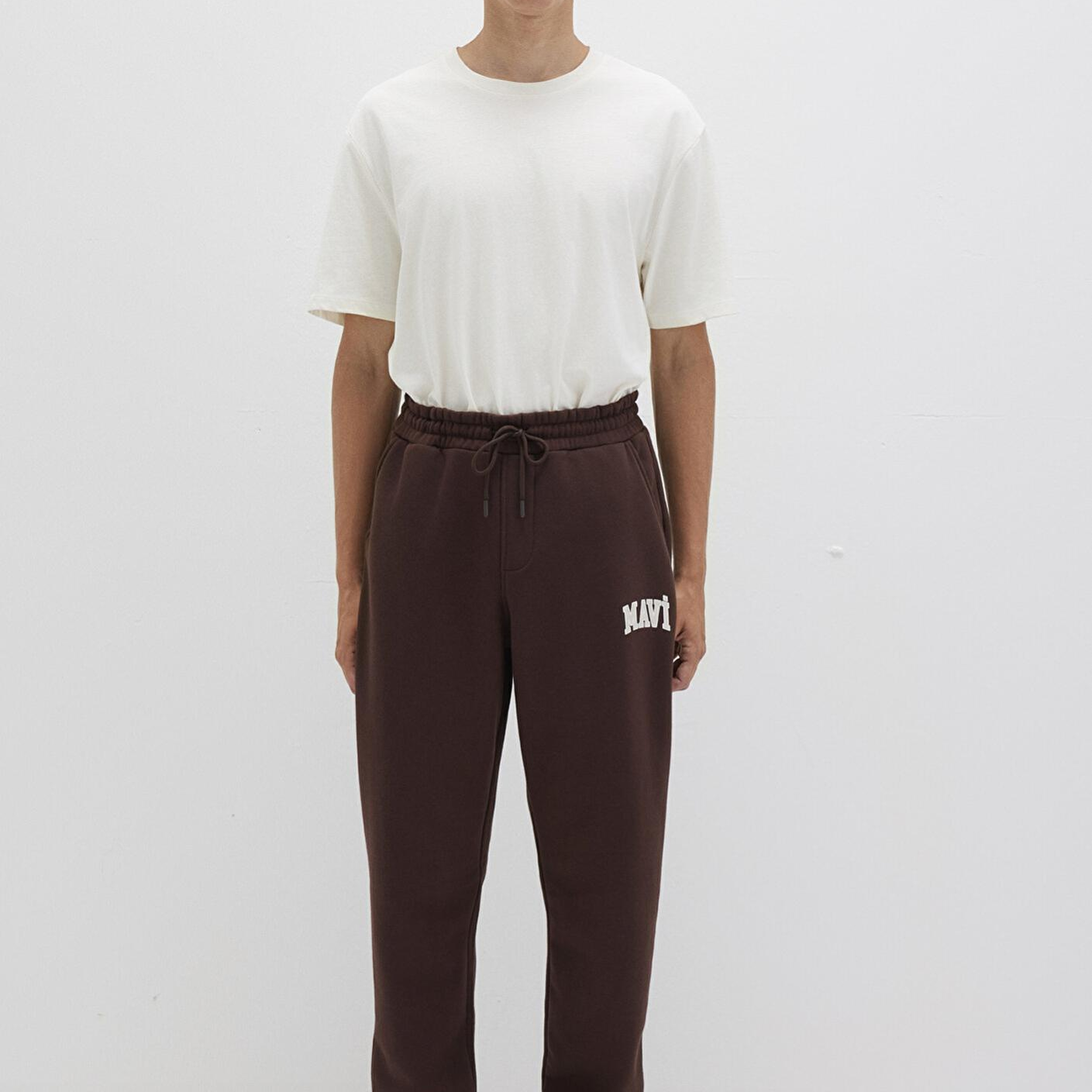 Mavi Mavi Logo Baskılı Kahverengi Eşofman Altı 0010207-70251