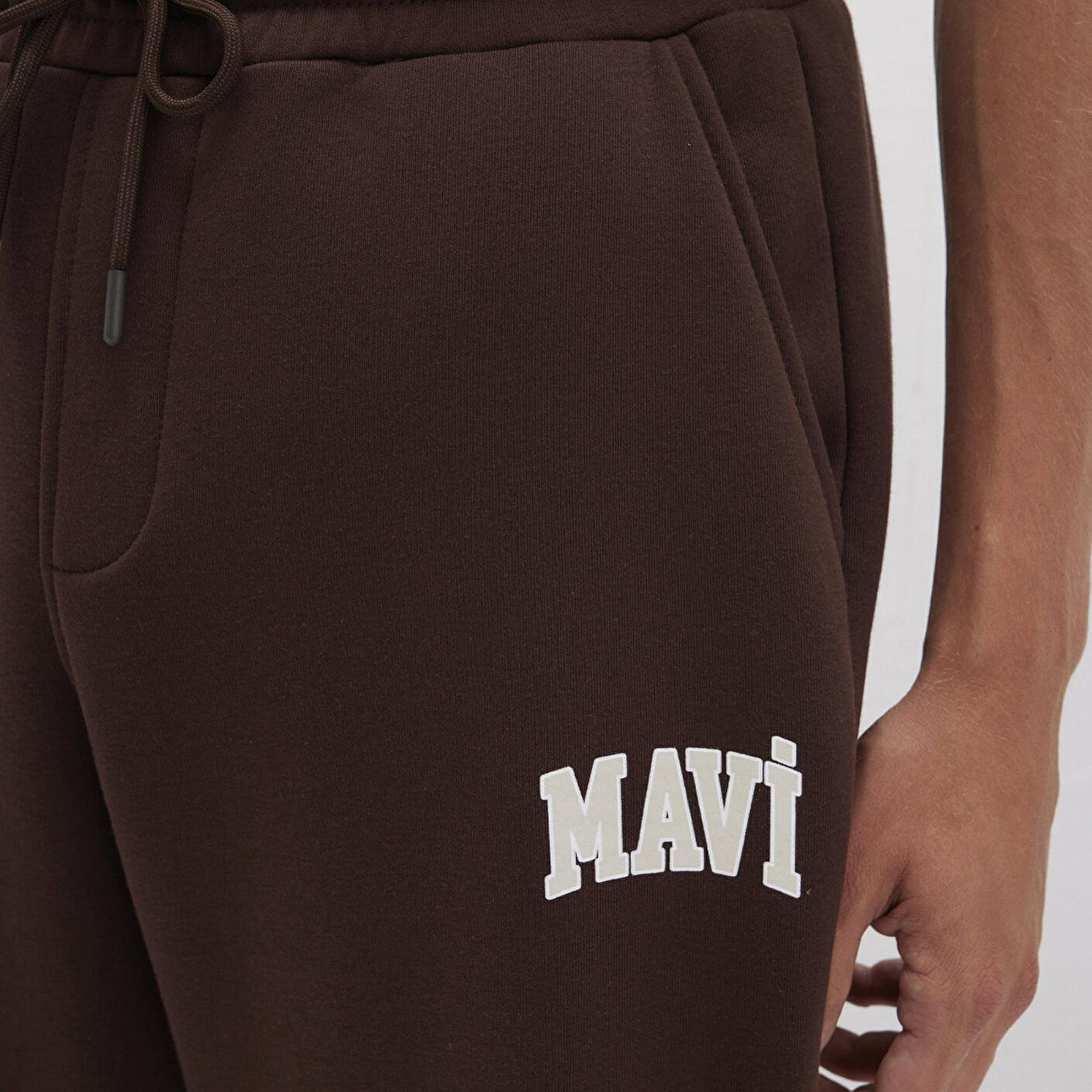 Mavi Mavi Logo Baskılı Kahverengi Eşofman Altı 0010207-70251