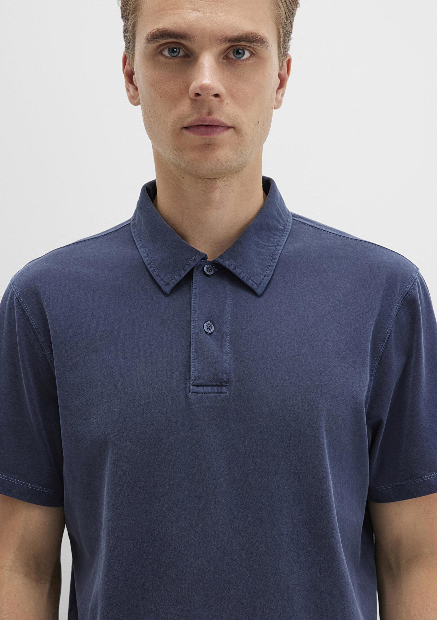 Mavi Lacivert Polo Tişört Regular Fit / Normal Kesim 0612940-82183