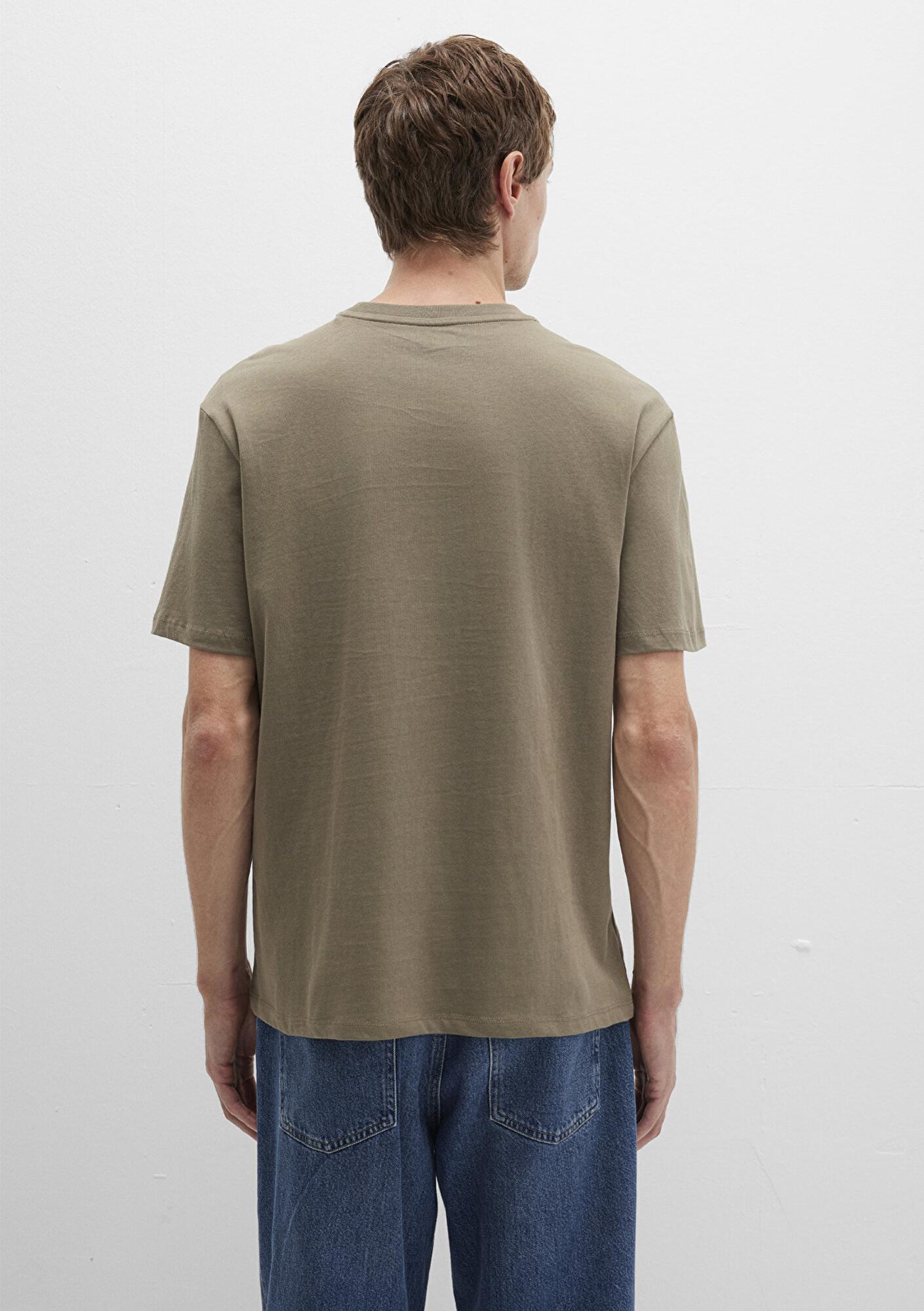 Mavi Haki Basic Tişört Loose Fit / Bol Rahat Kesim 066249-71816