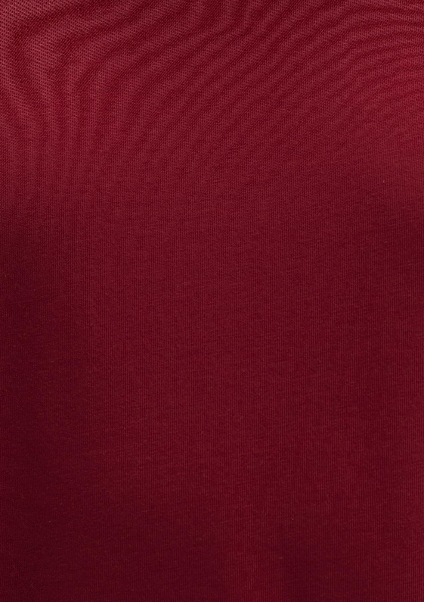 Mavi Kırmızı Basic Tişört Loose Fit / Bol Rahat Kesim 066249-89065