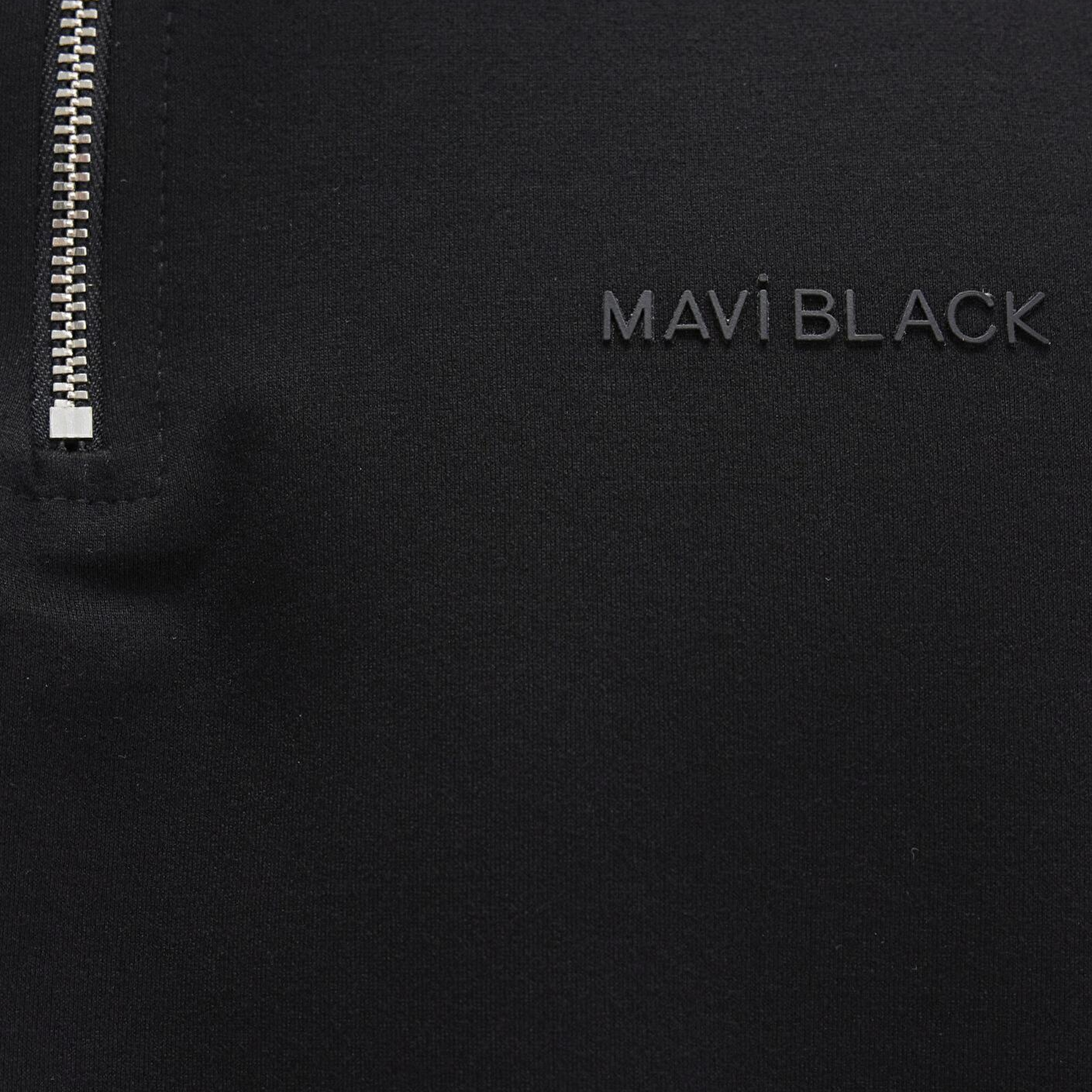 Mavi Yarı Fermuarlı Siyah Sweatshirt 0S10387-900