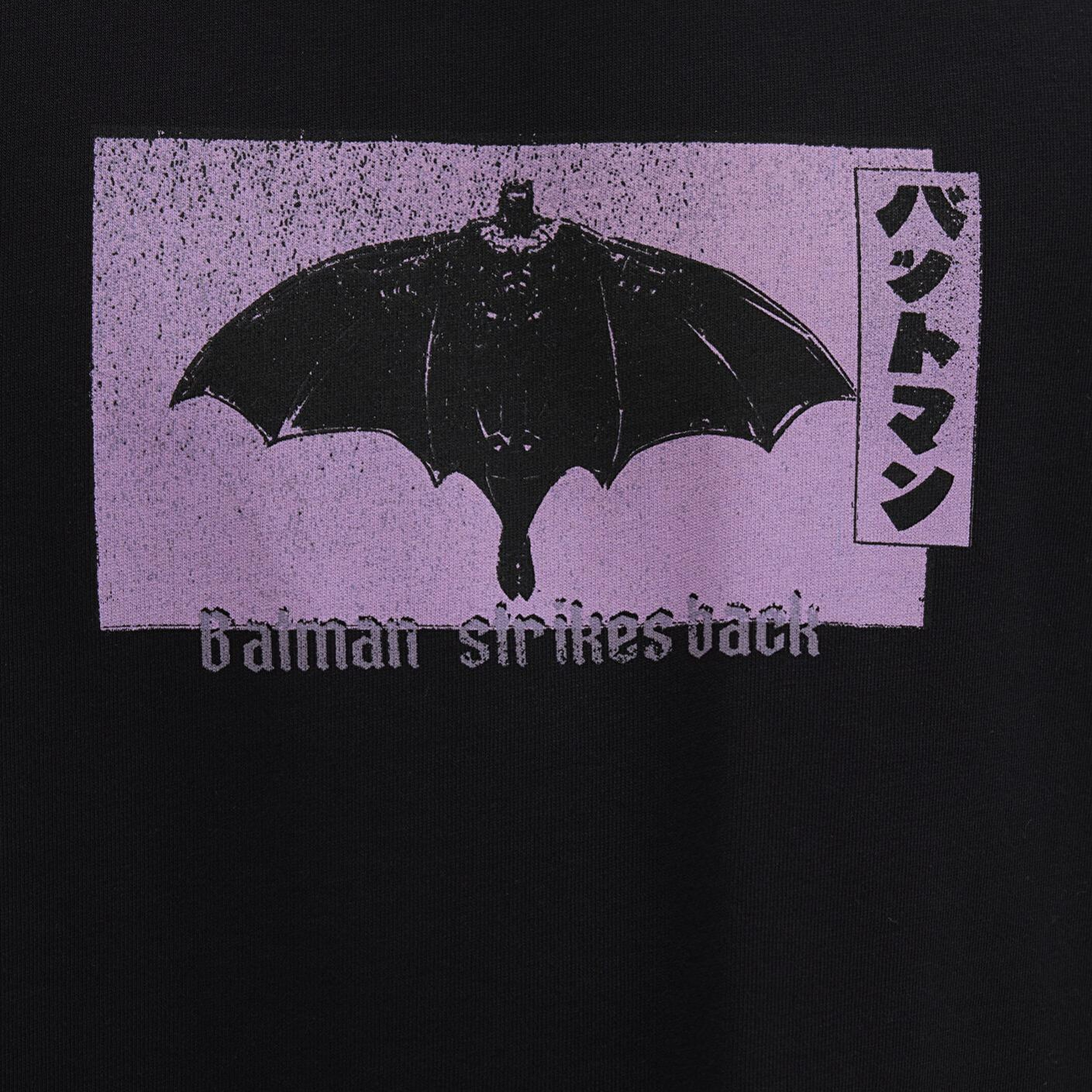 Mavi Batman Baskılı Siyah Tişört Relaxed Fit / Rahat Kesim 0612920-900