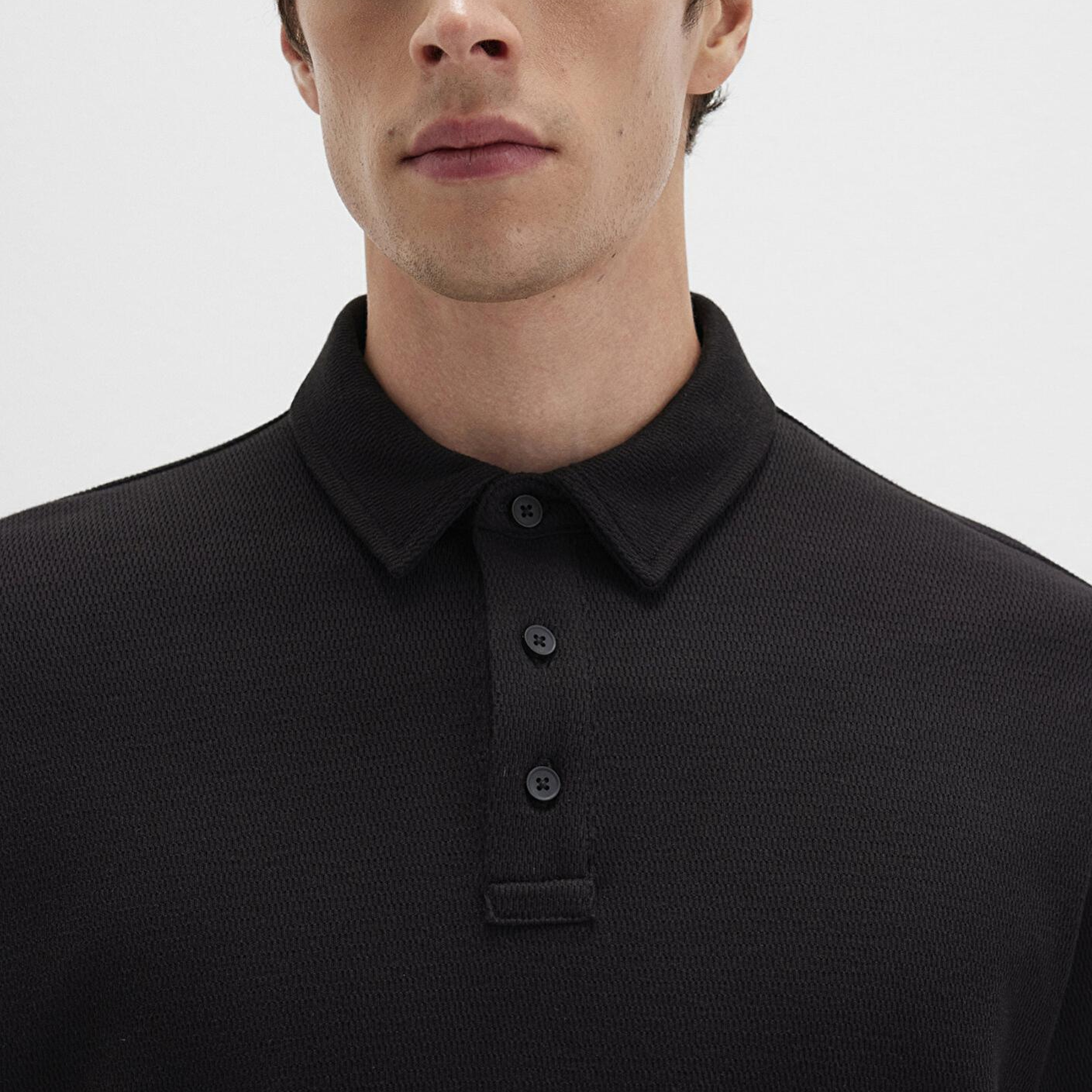 Mavi Uzun Kollu Siyah Polo Tişört Regular Fit / Normal Kesim 0612881-900