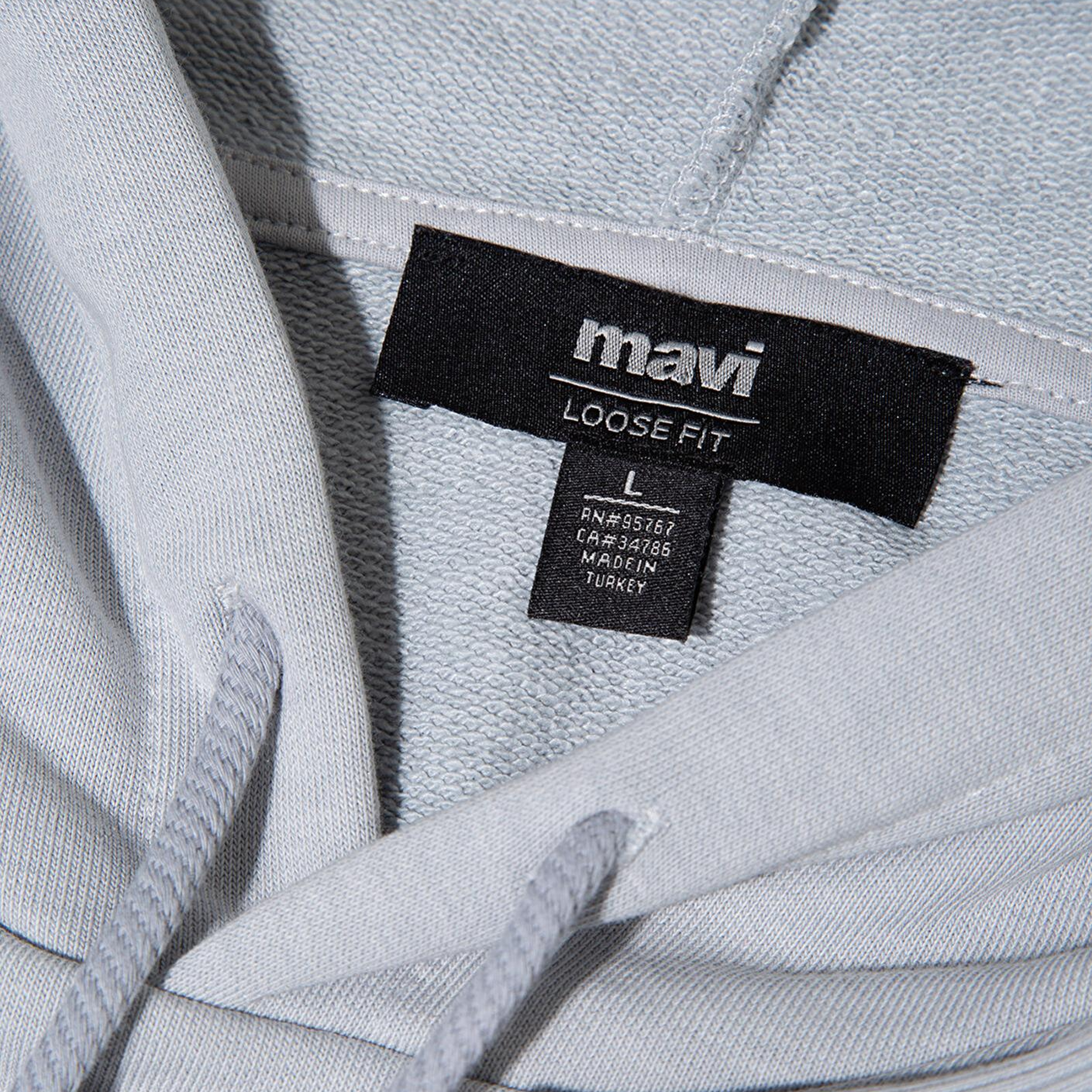 Mavi Mavi Logo Baskılı Gri Sweatshirt 0S10395-70075