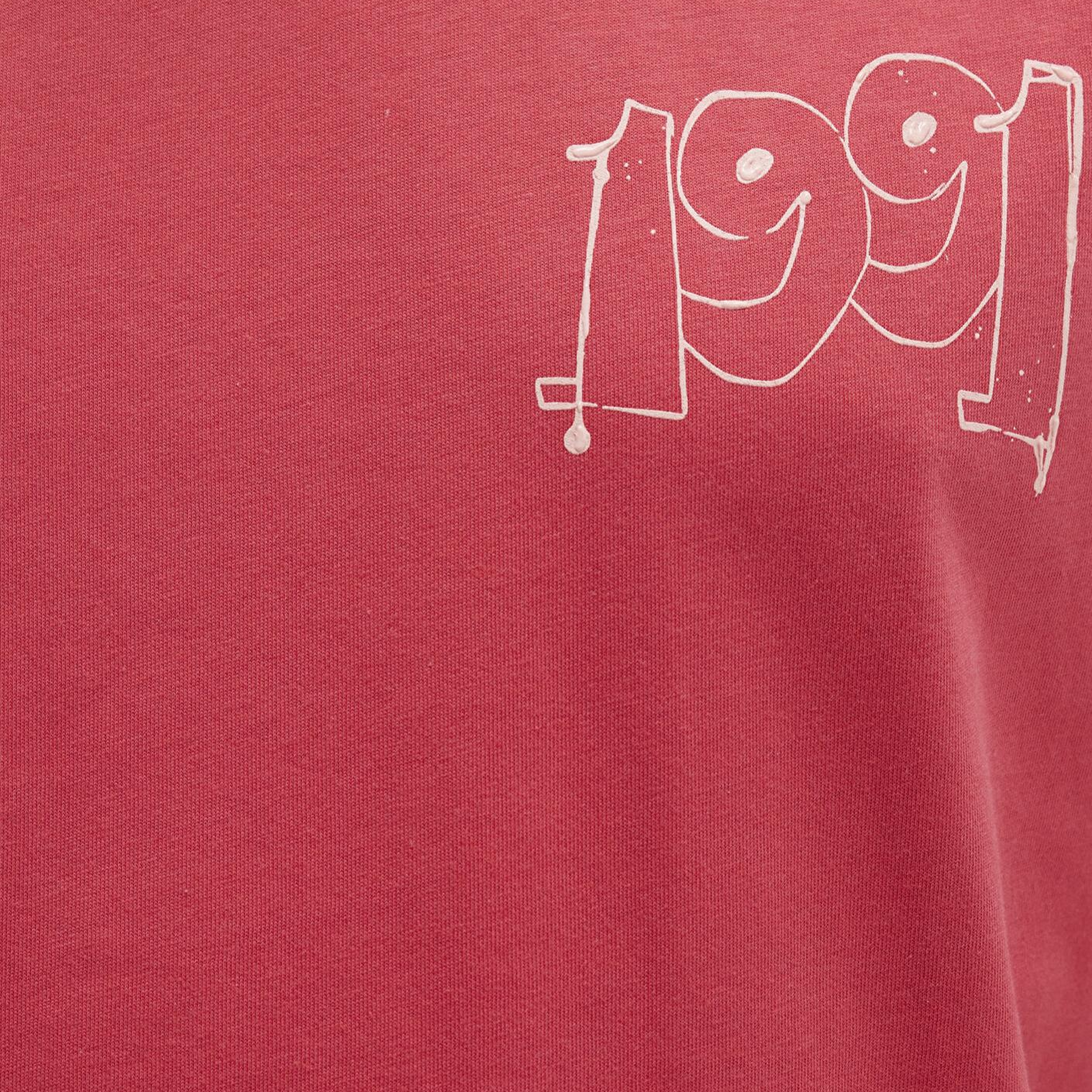 Mavi 1991 Baskılı Pembe Tişört Loose Fit / Bol Rahat Kesim 0612908-71079