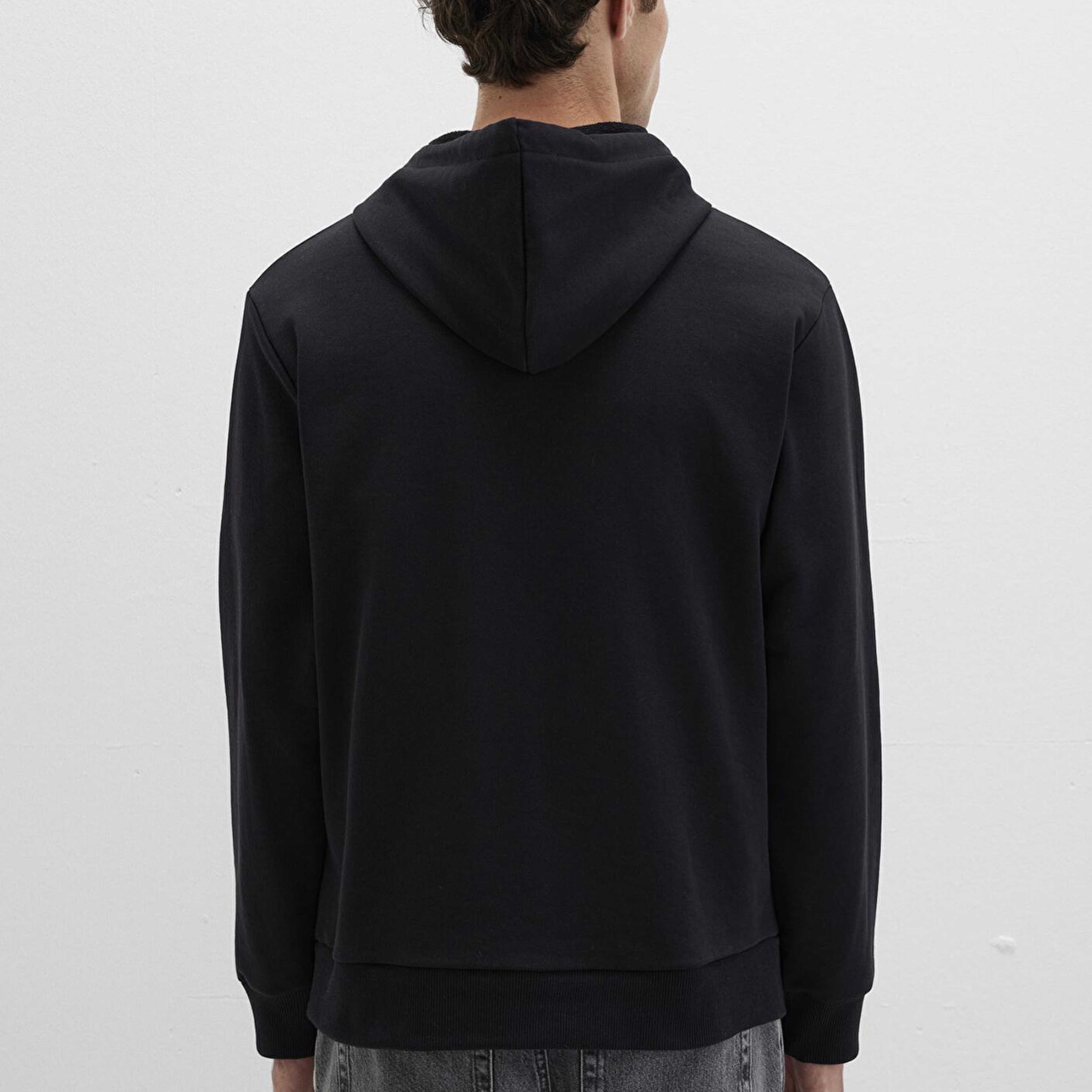 Mavi Mavi Logo Baskılı Siyah Sweatshirt 0S10395-900