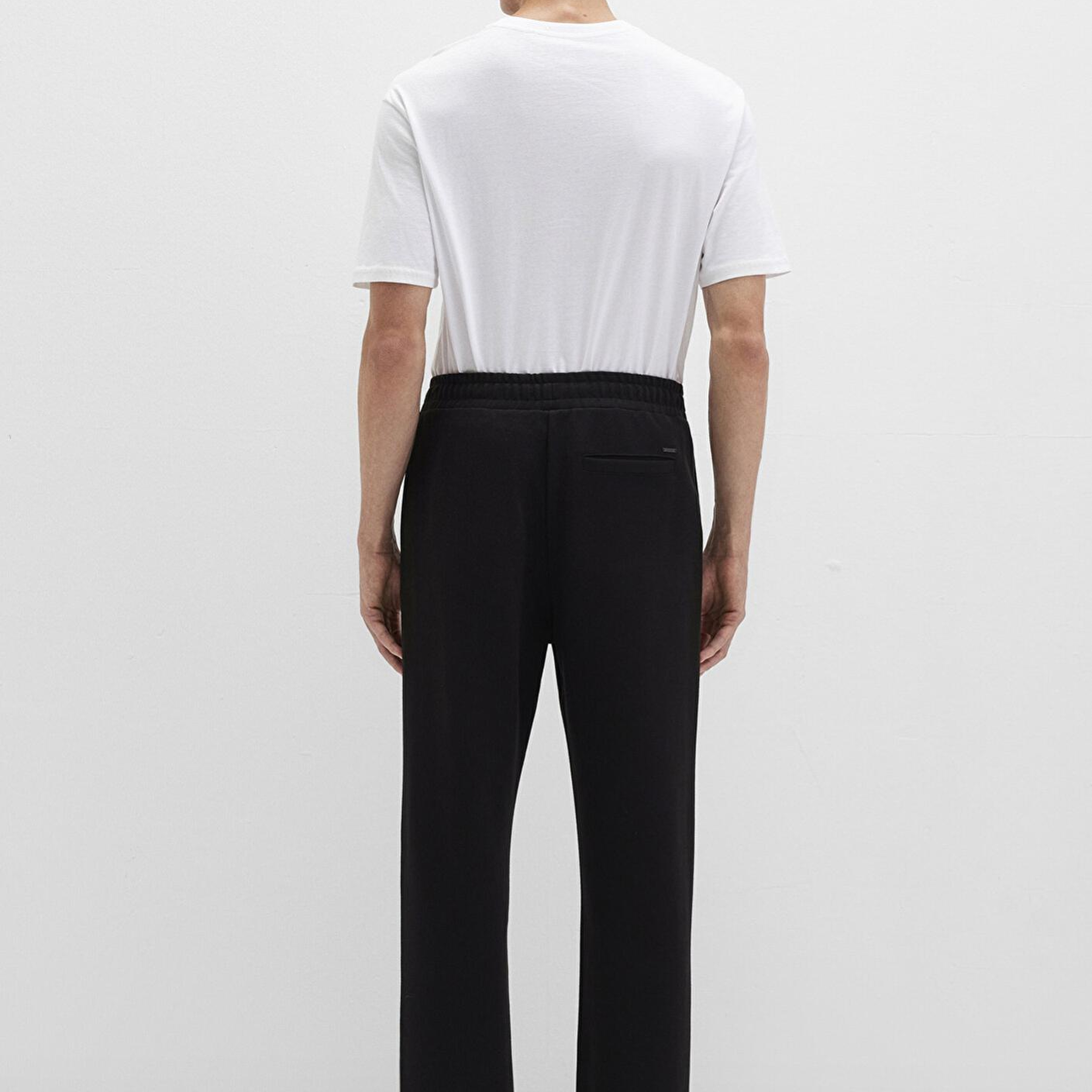 Mavi Siyah Örme İnterlok Pantolon 0010489-900