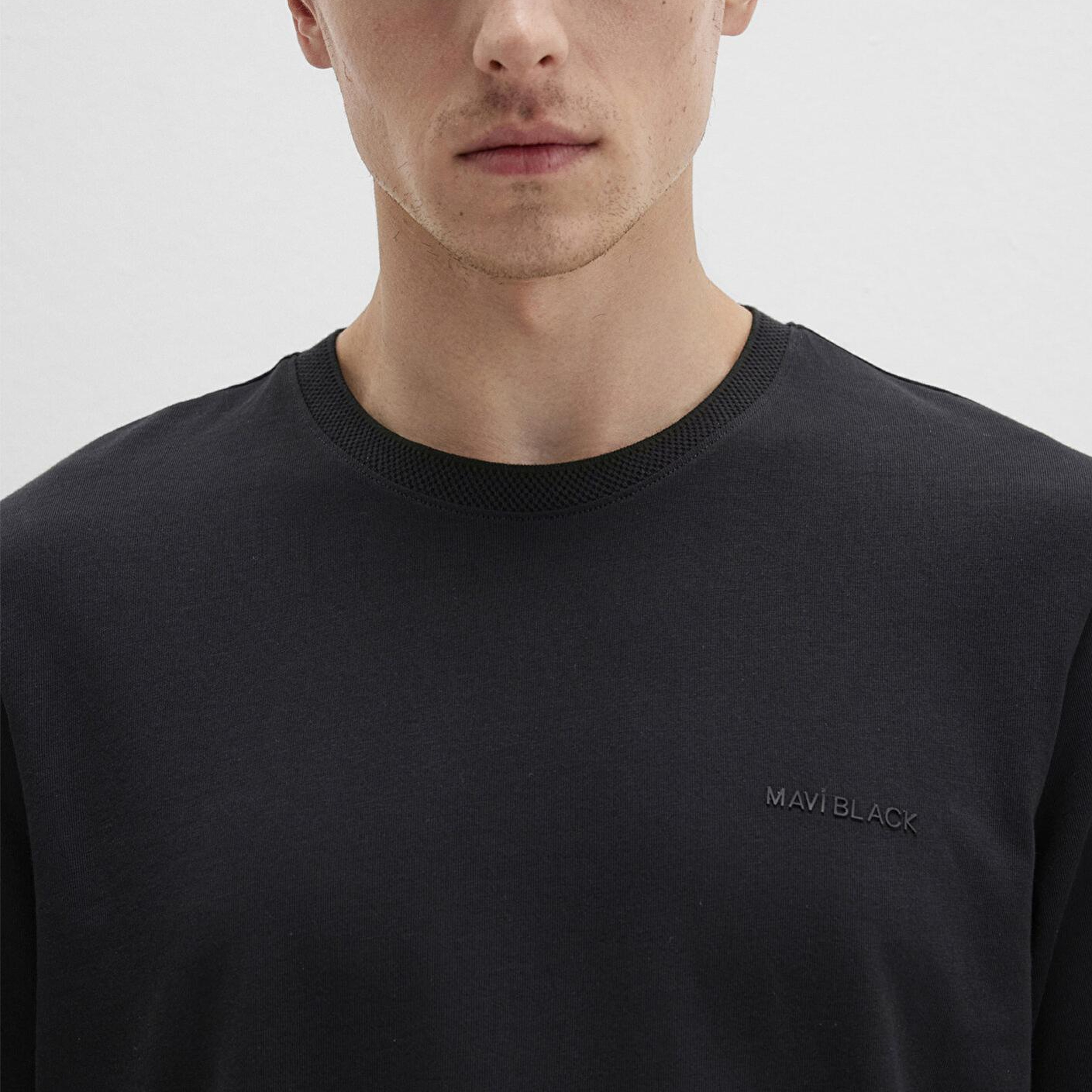 Mavi Mavi Black Siyah Basic Tişört Regular Fit / Normal Kesim 0612872-900
